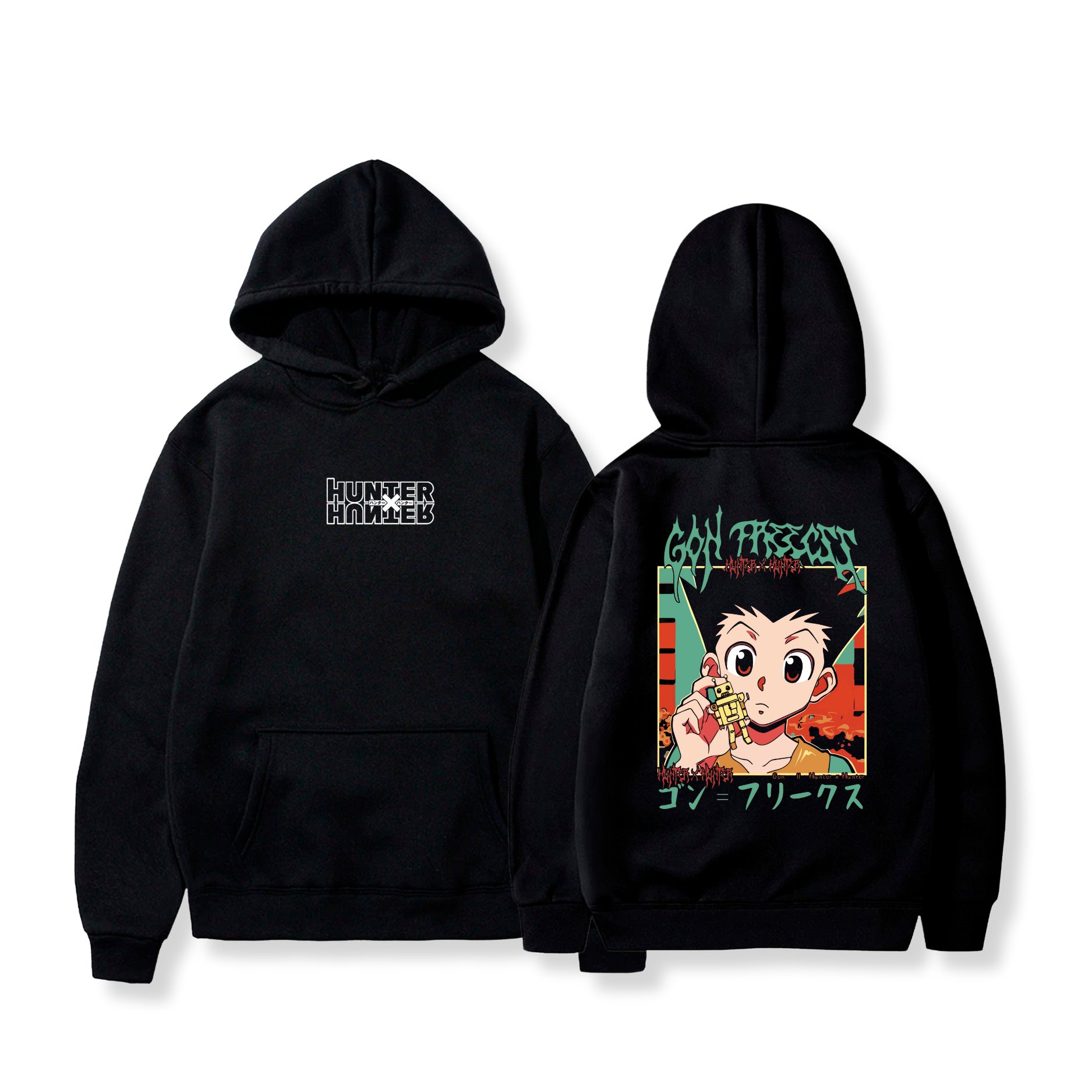 Green Gon Hunter X Hunter Hoodie Sale Hunter X Hunter Sweatshirt Discount KAWAII HUNTER X HUNTER HOODIE  FEARLESS HOODIES HOODY SWEATSHIRT