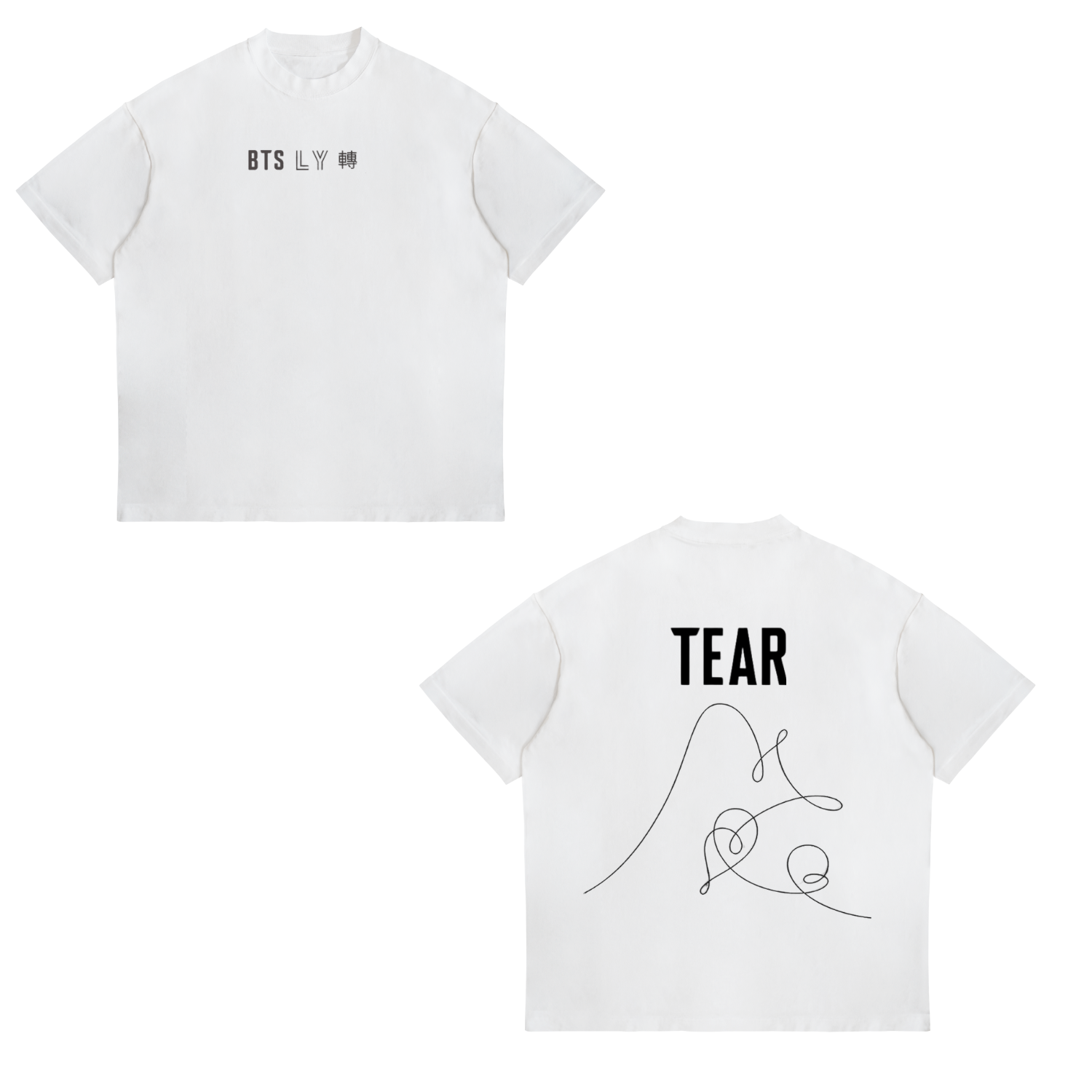 Camisa Love Yourself Tear 2 BTS ILLICIT SV