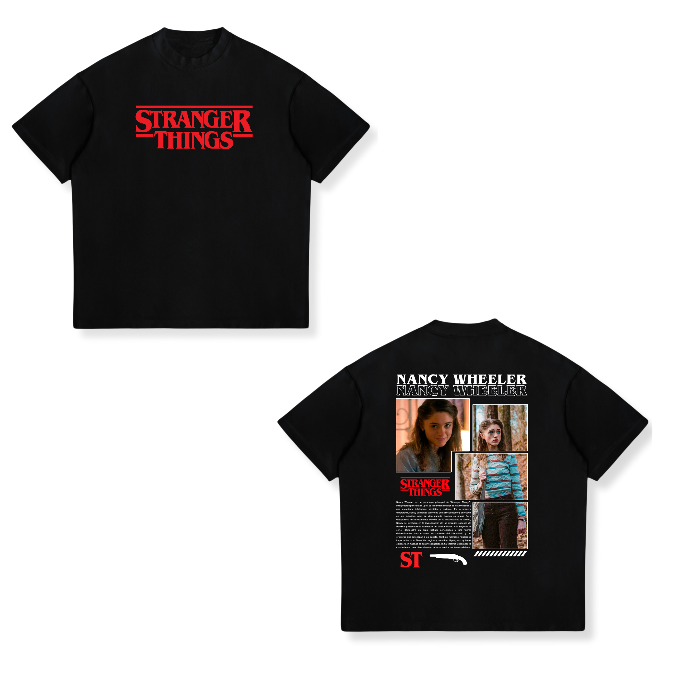 Camisa Nancy Wheeler 60 - Stranger things