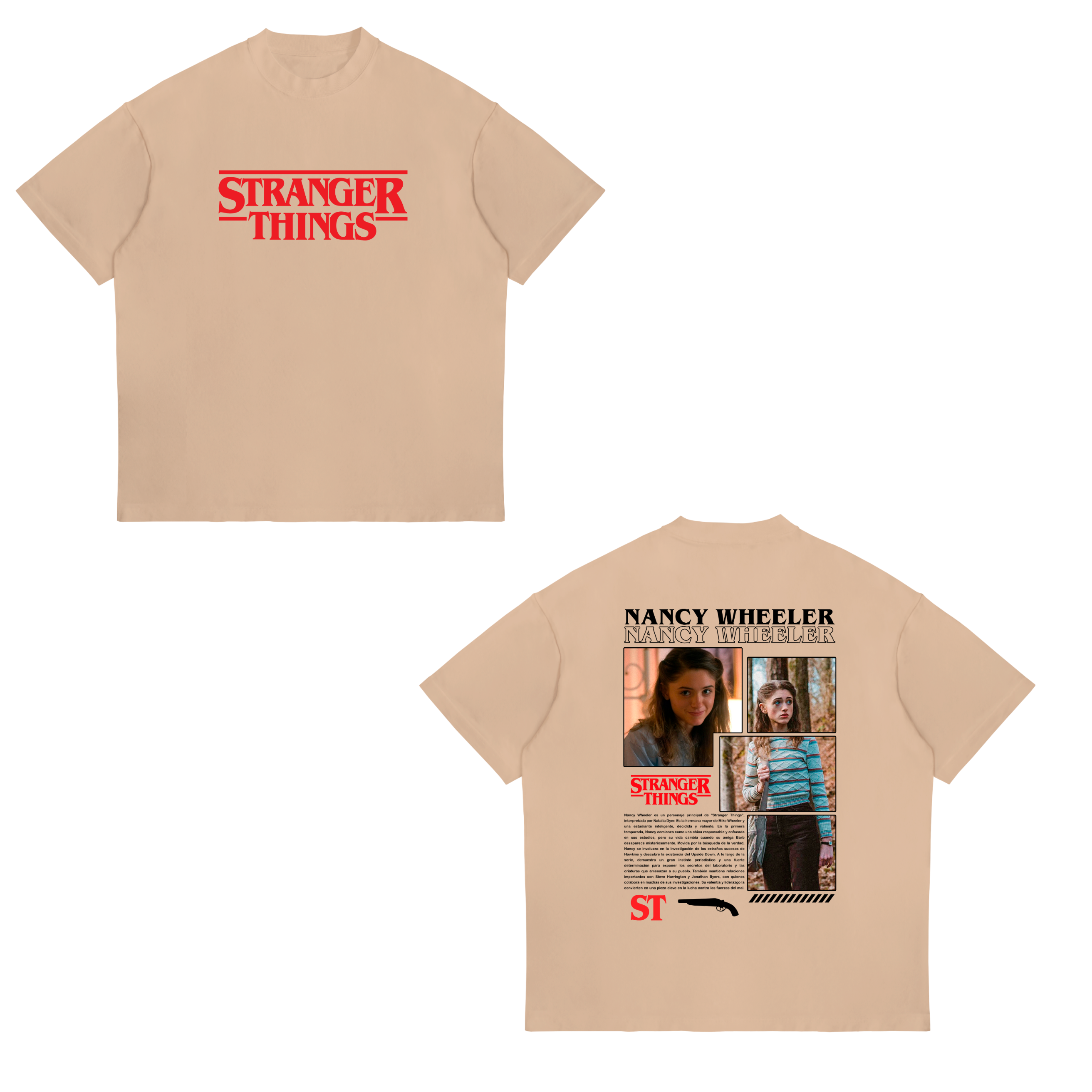 Camisa Nancy Wheeler 60 - Stranger things