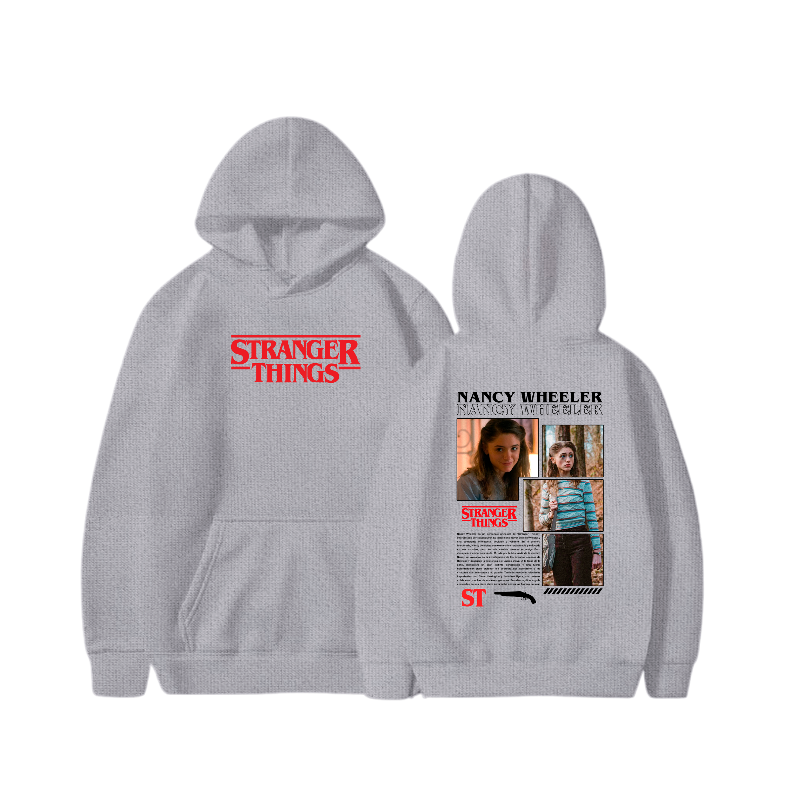 Hoodie Nancy Wheeler 60 - Stranger things