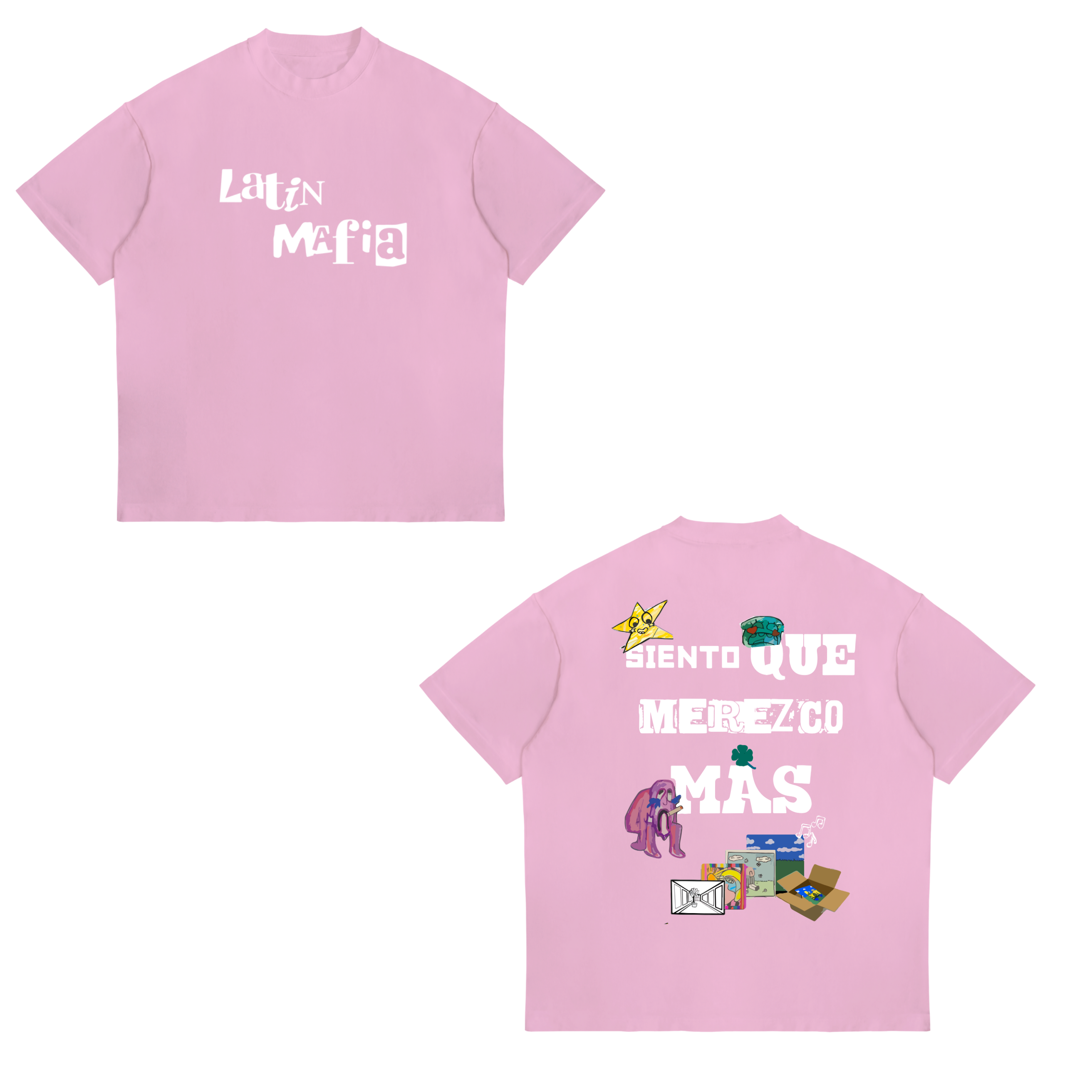 Camisa Siento que merezco más 3 - Latin Mafia