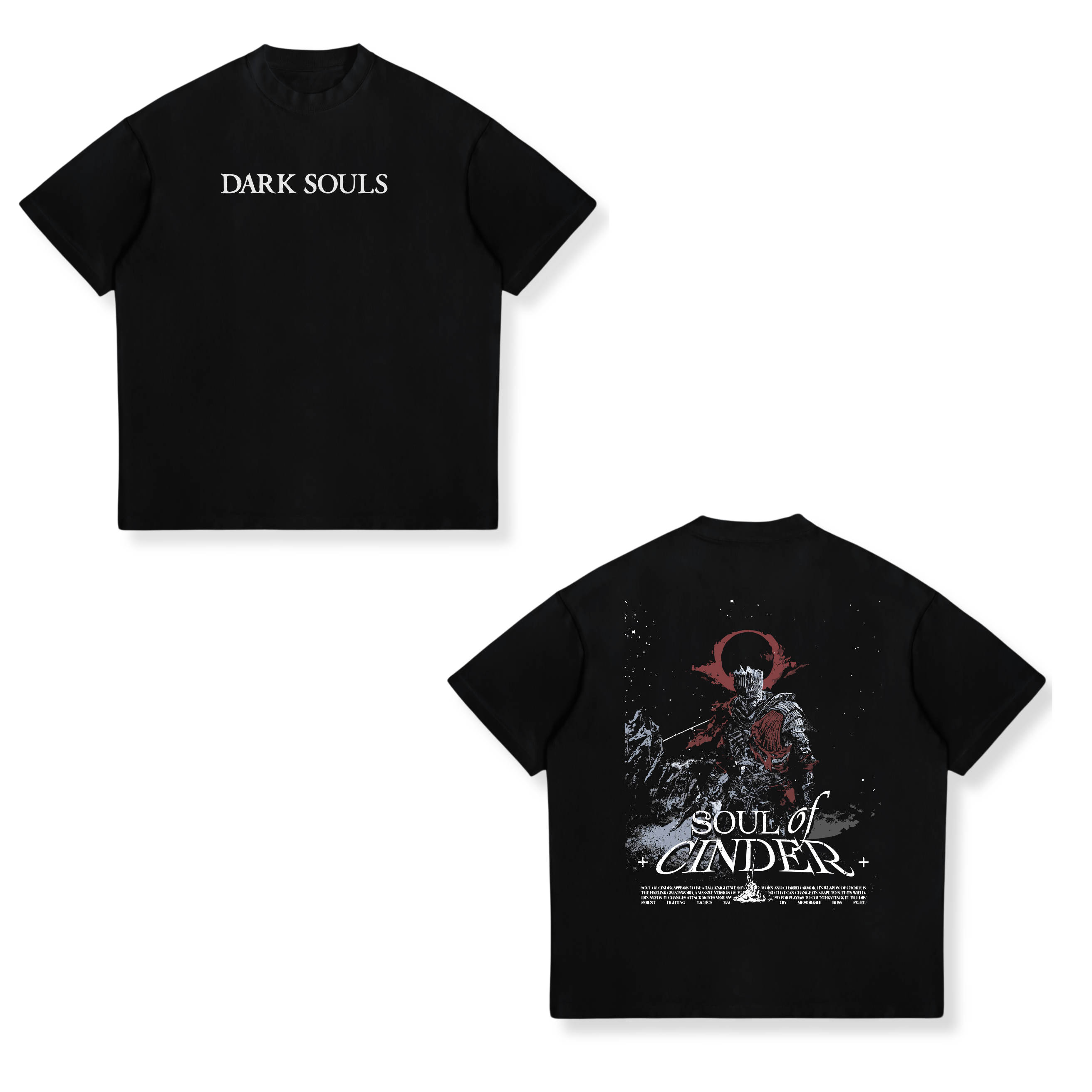 Camisa Soul of Cinder 9 - Dark Souls