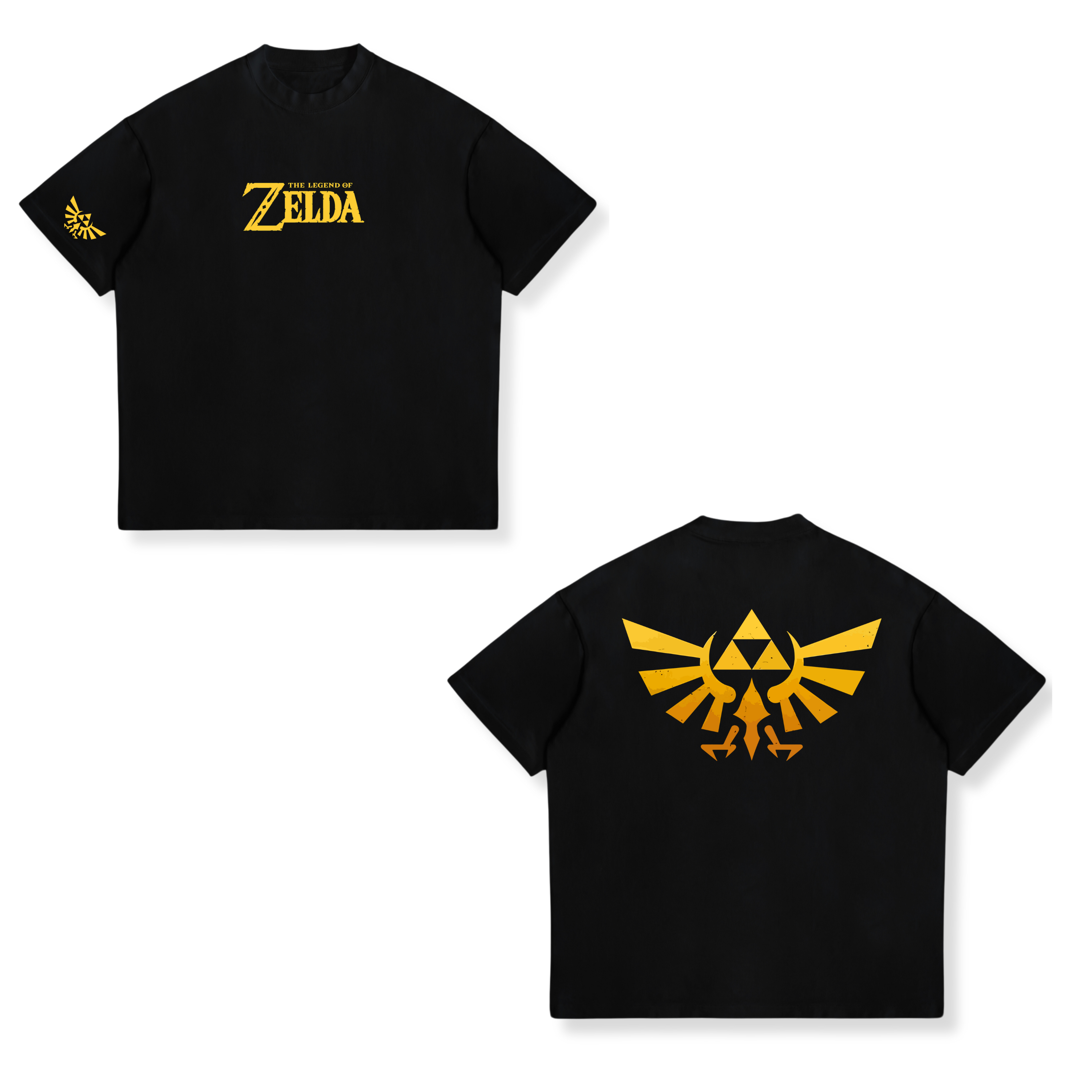 Camisa Trifuerza 8 - The Legend of Zelda