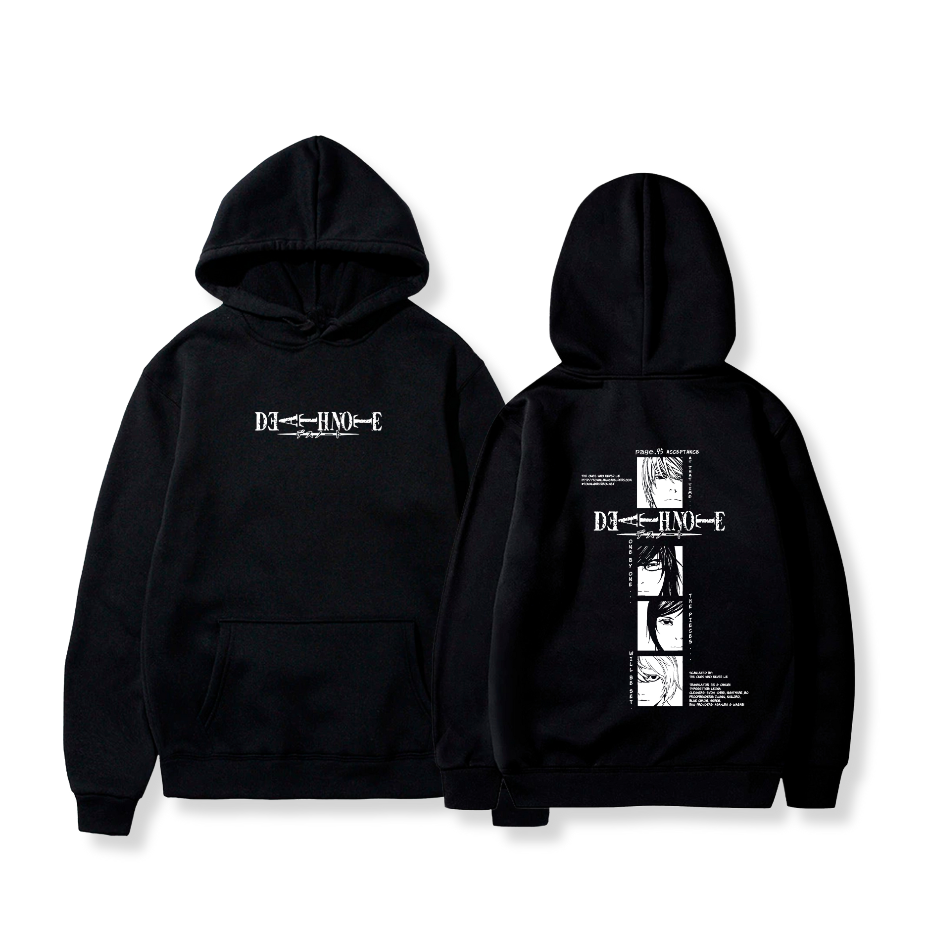 Hoodie Ryuk y L 7 - Death Note