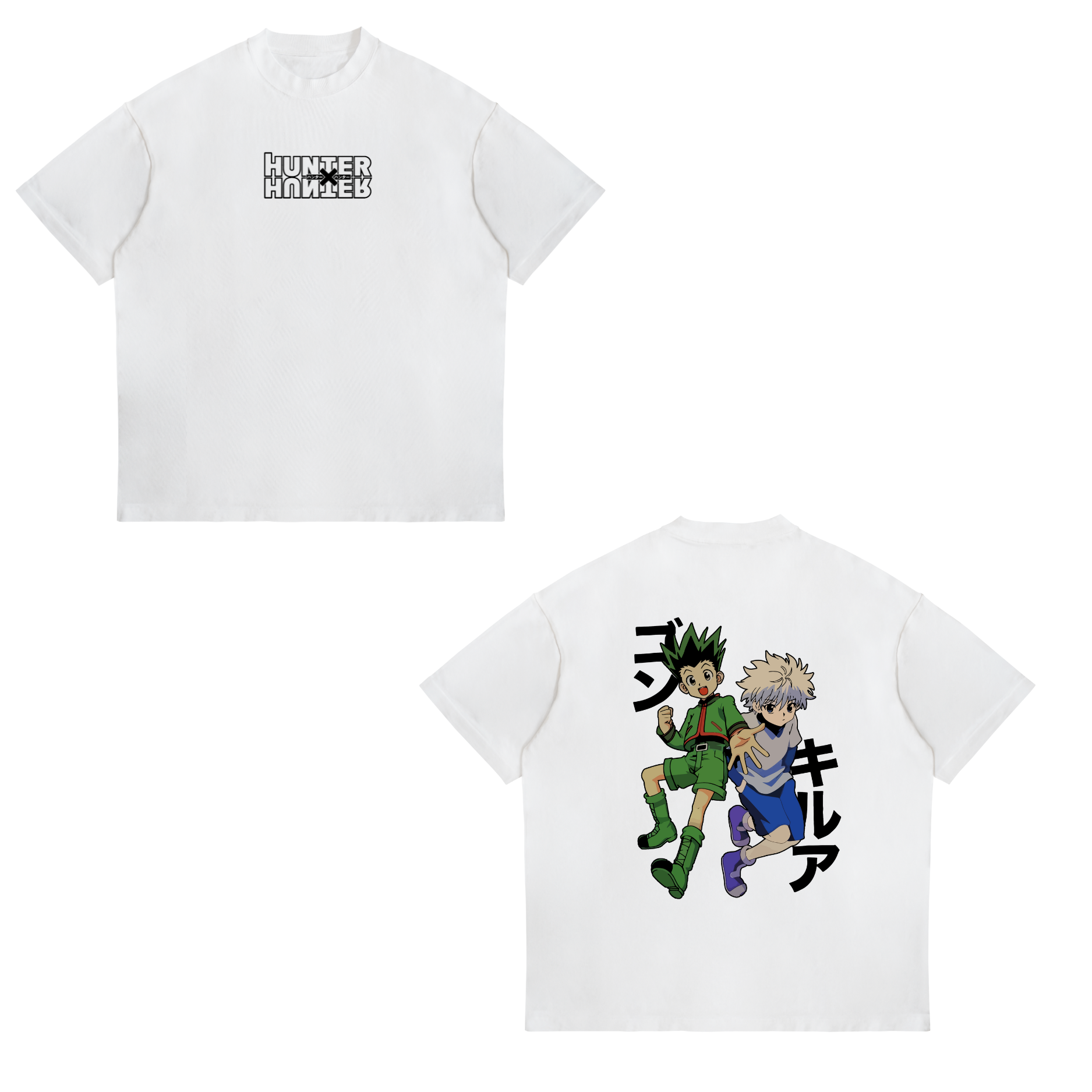 T-shirt Anime Hunter X Hunter - Gon, Killua, Hisoka - Unisexe Taille S à 5XL - Neuf Avec Étiquettes