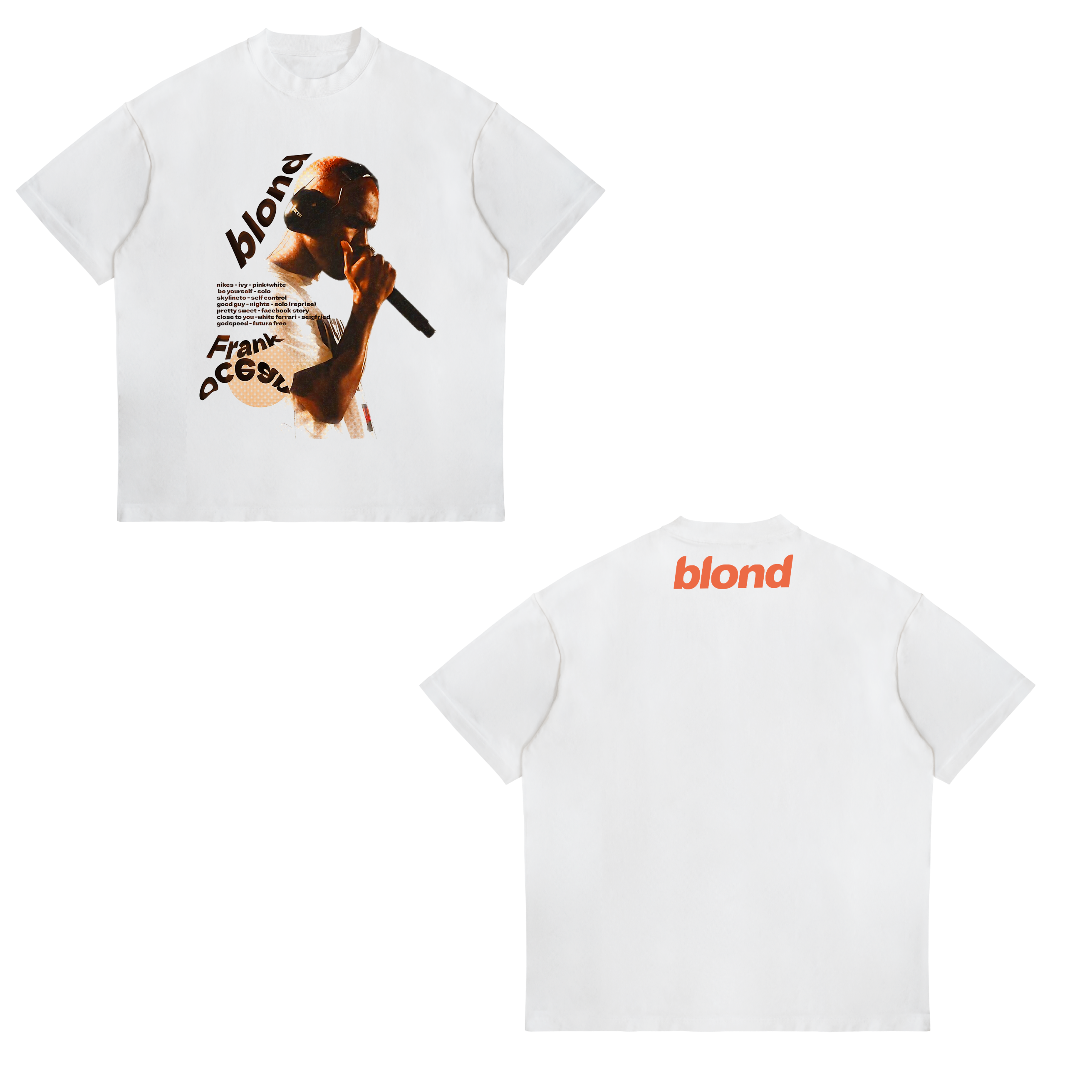 Camisa Blonde  3 - Frank Ocean