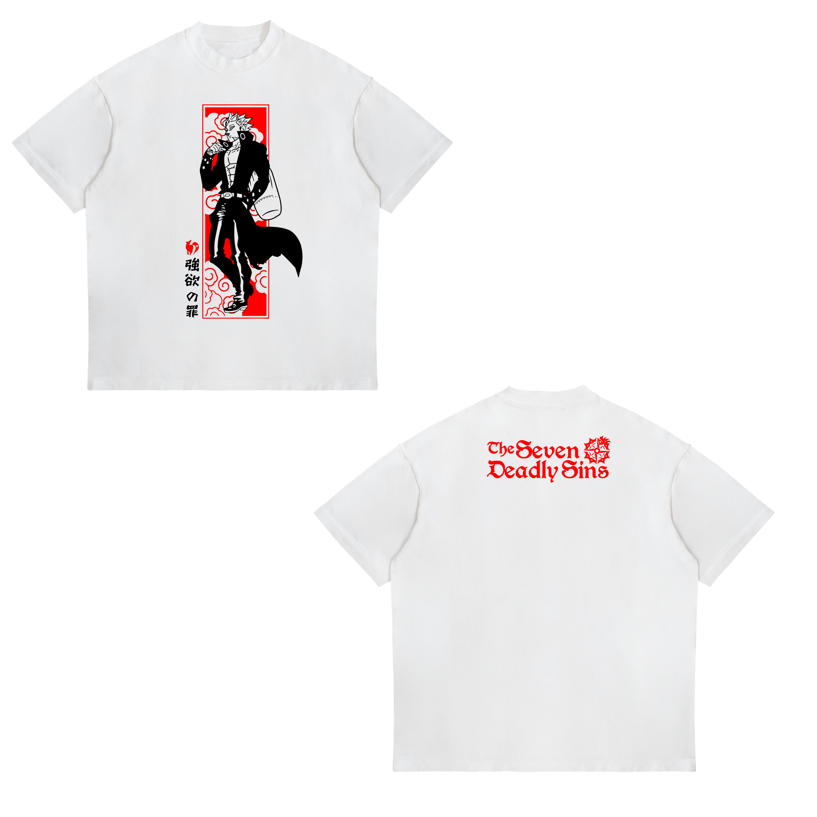 Camisa Ban 6 - The Seven Deadly Sins