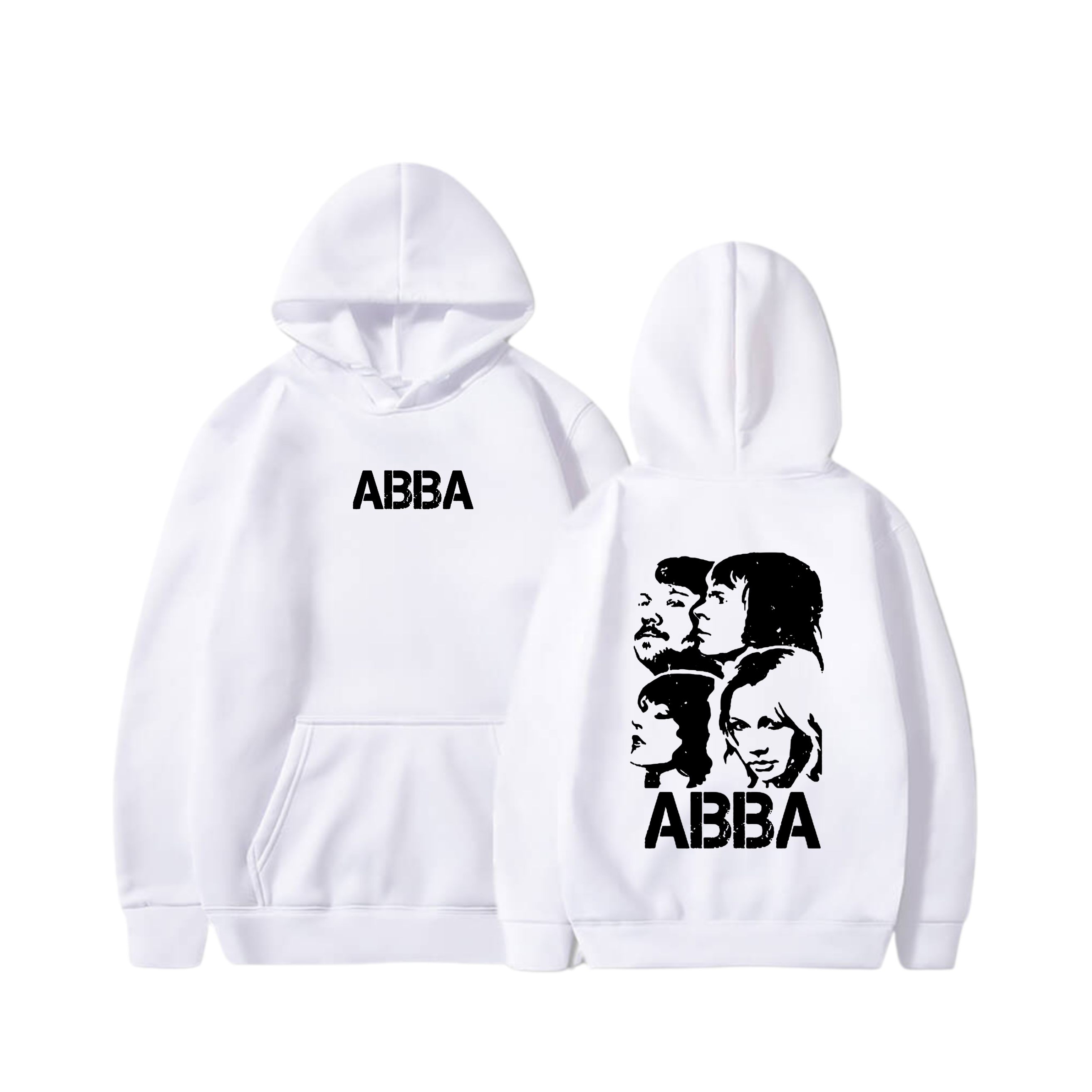 Hoodie Vintage faces 6 - ABBA