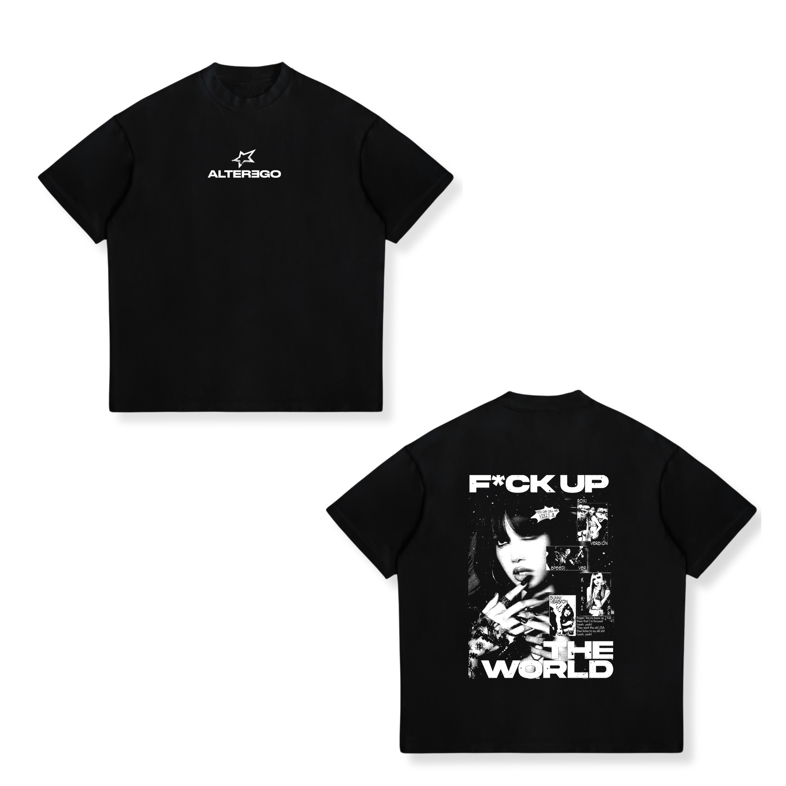 Camisa Alter Ego F*ck Up The world  3 - Lisa