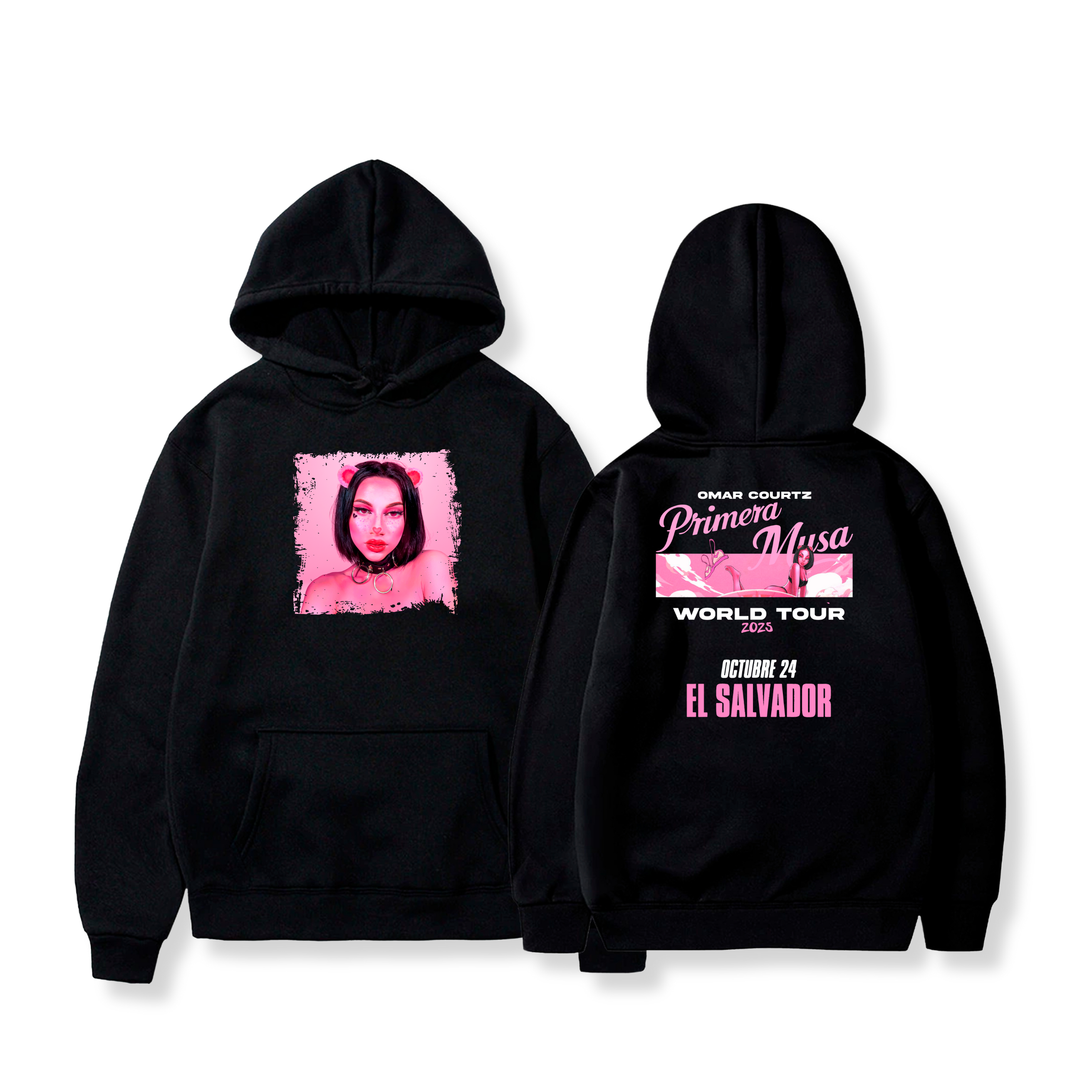 Hoodie Primera Musa World Tour  6 - Omar Courtz
