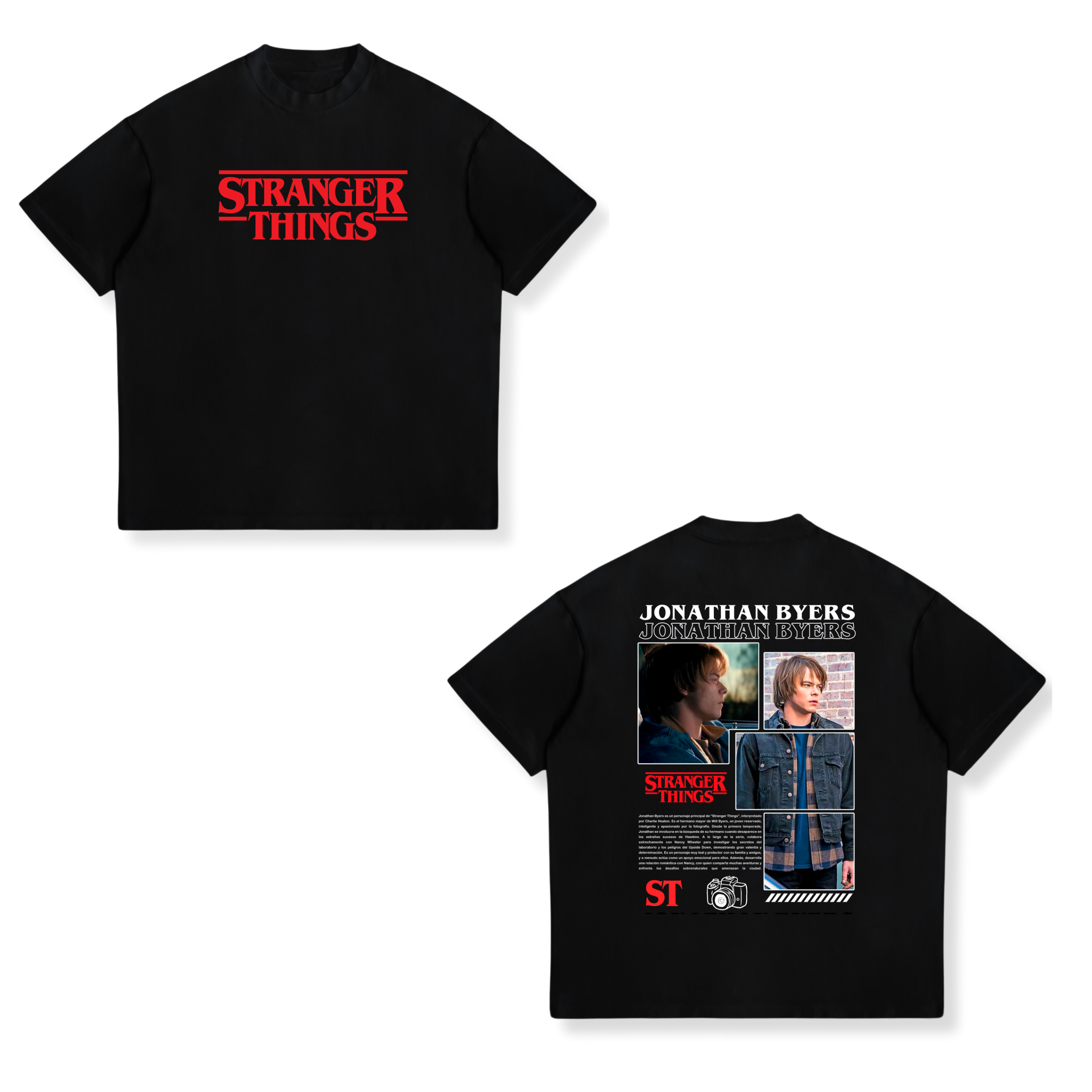Camisa Jonathan Byers 63 - Stranger things