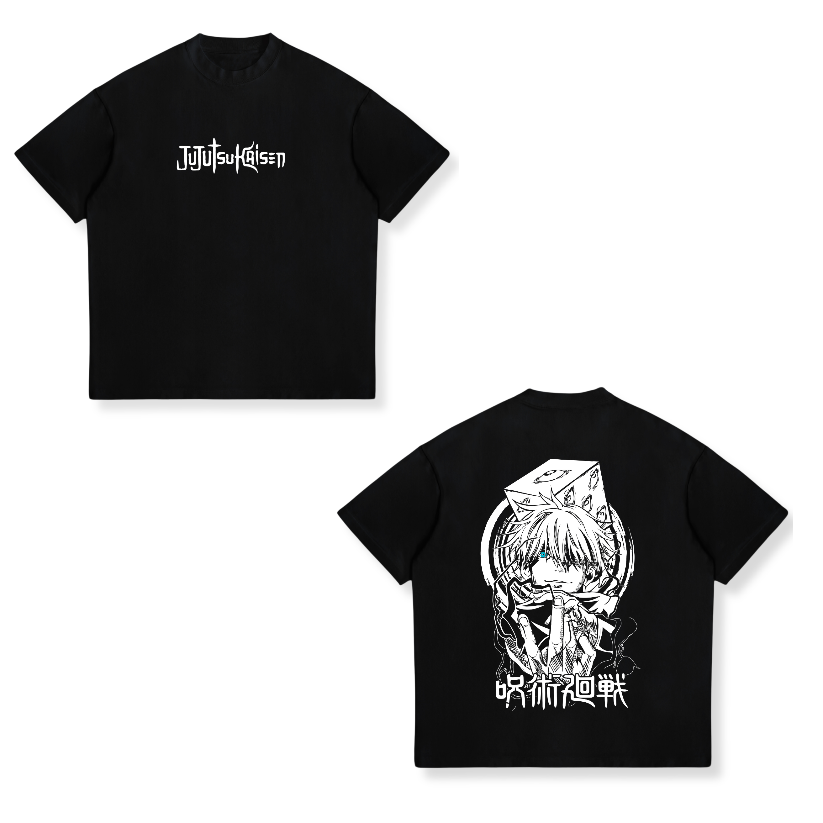 Camisa Satoru Gojō 85 - Jujutsu Kaisen