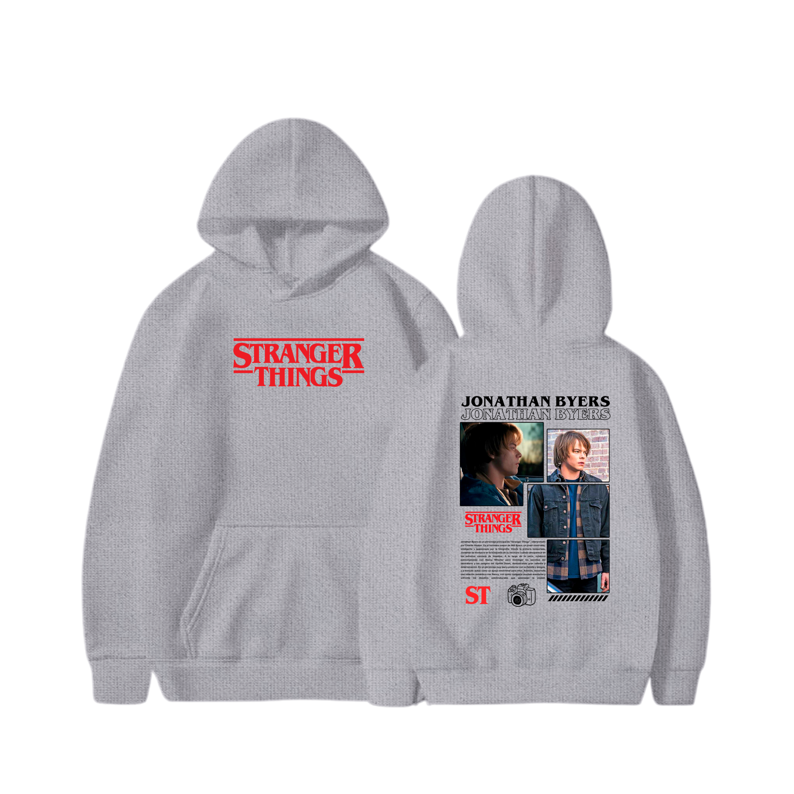Hoodie Jonathan Byers 63 - Stranger things