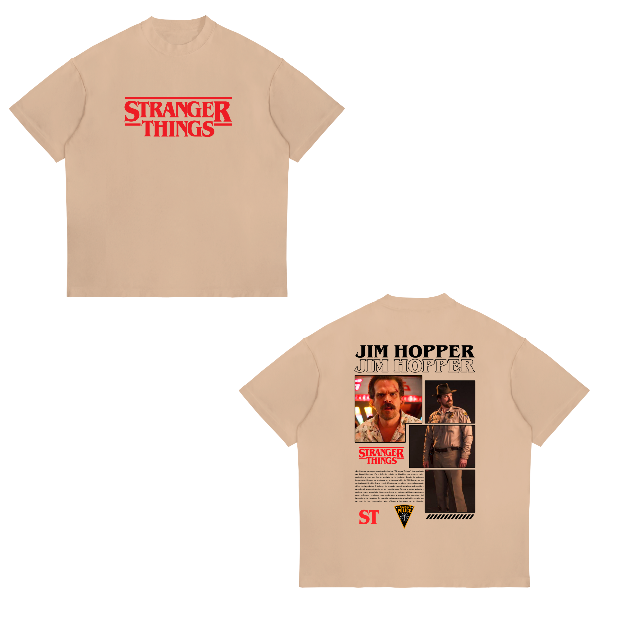 Camisa Jim Hopper 64 - Stranger things