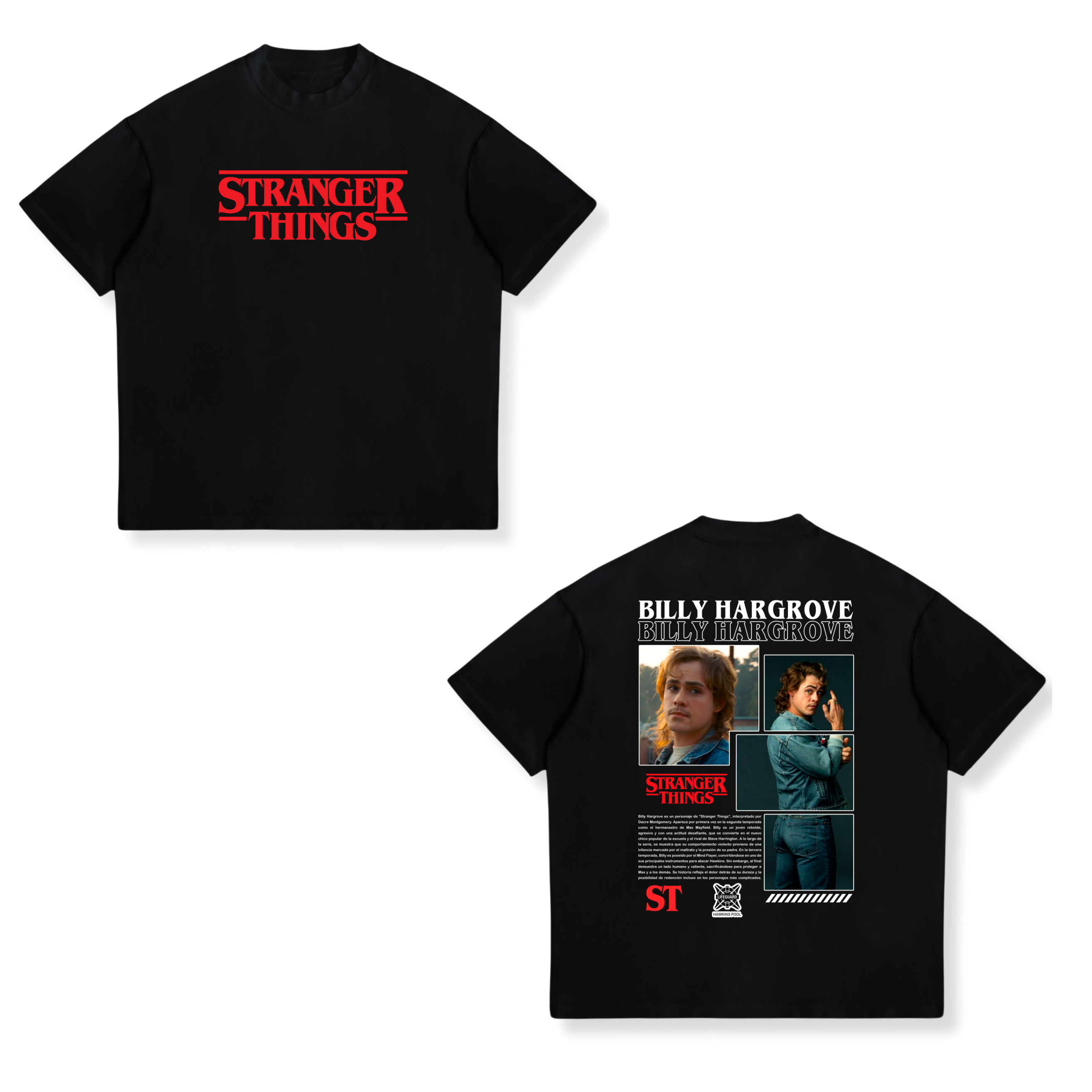 Camisa Billy Hargrove 65 - Stranger things