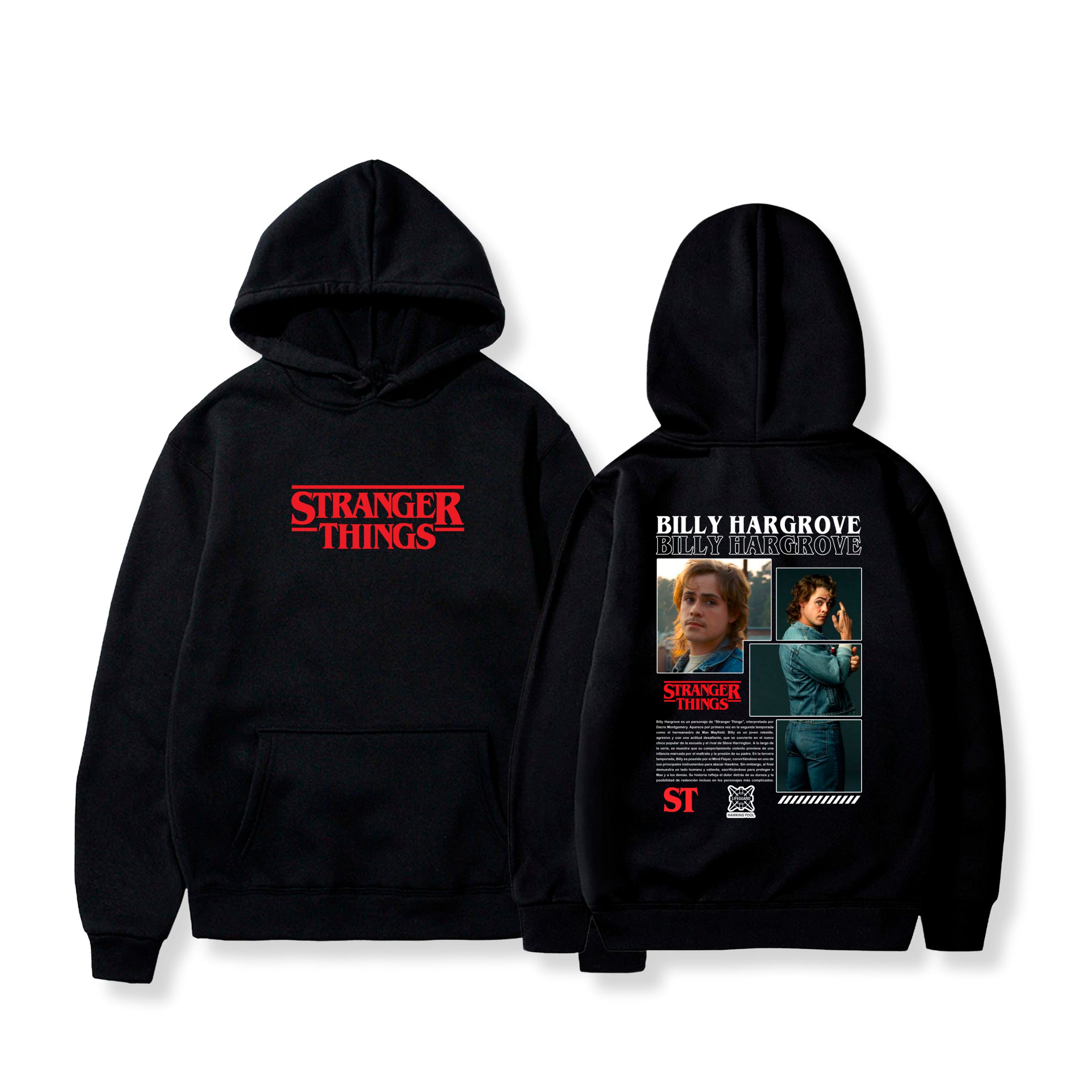 Hoodie Billy Hargrove 65 - Stranger things