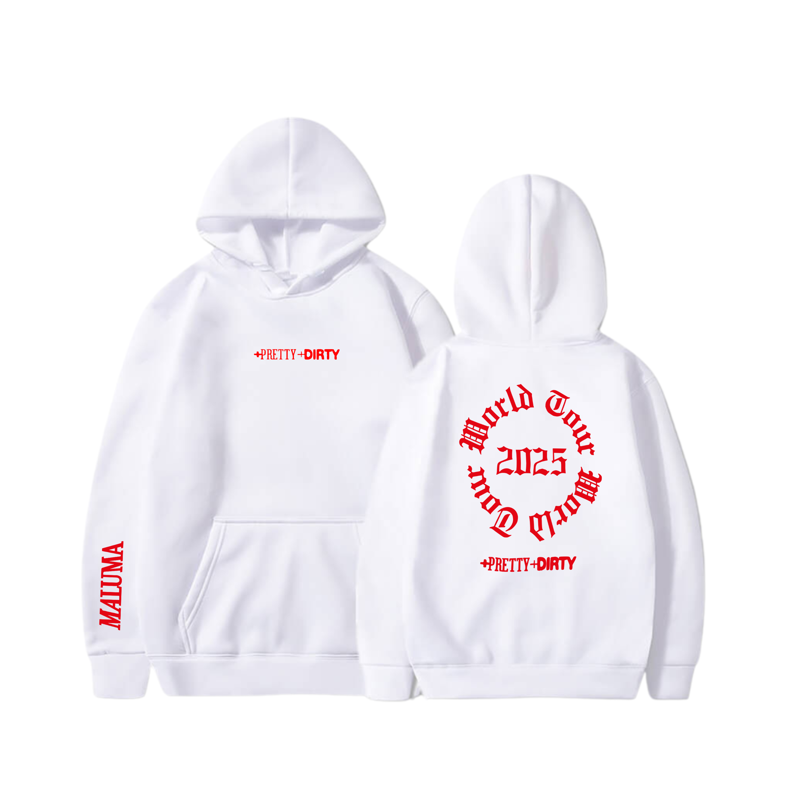 Hoodie Pretty +Dirty World Tour 8 - Maluma