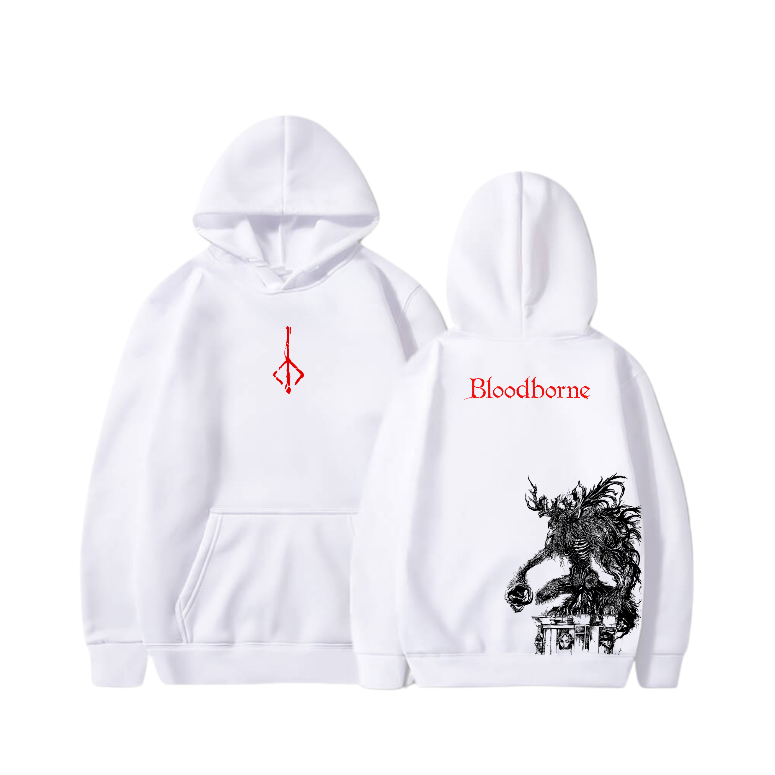 Hoodie Bestia Clérigo 7 - Bloodborne
