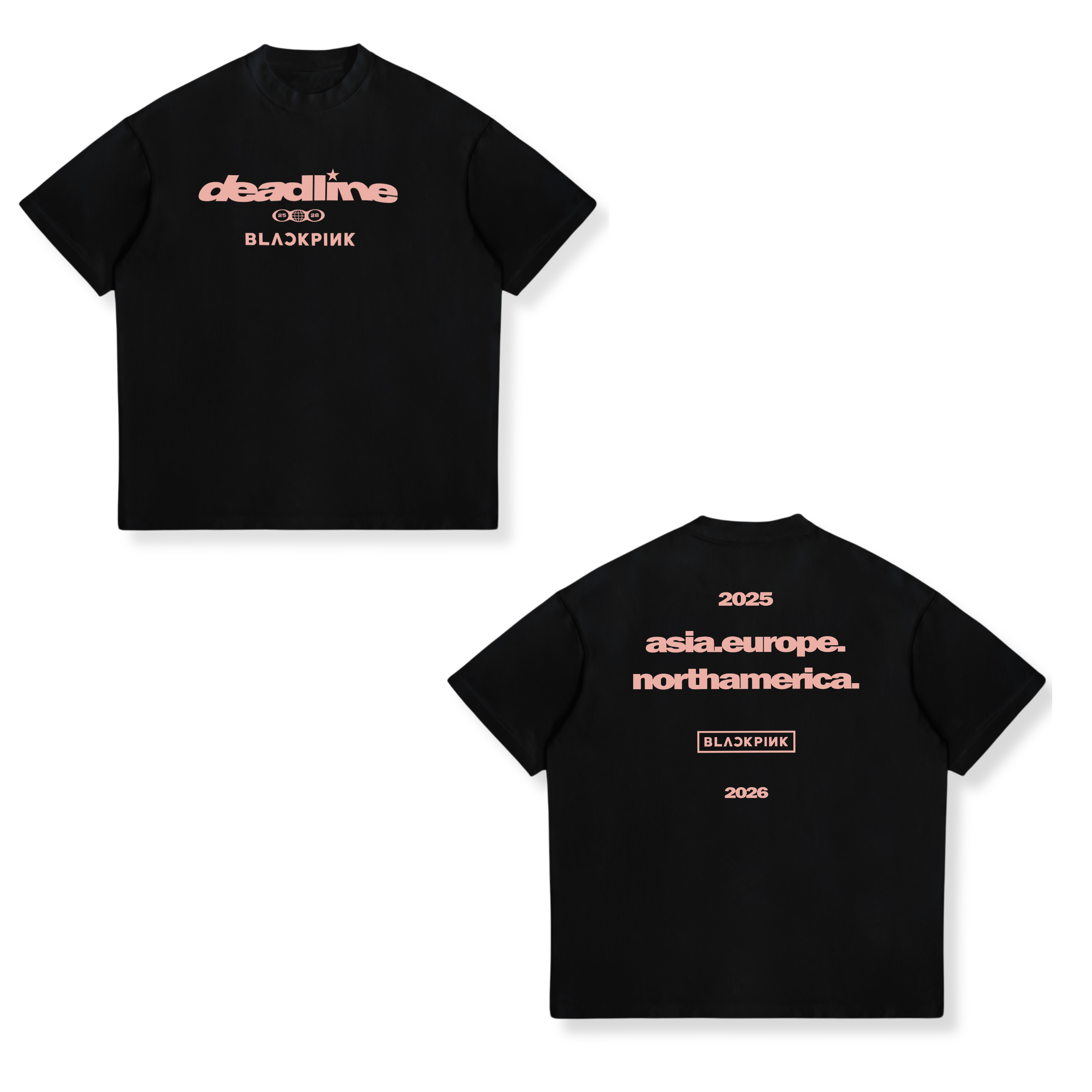 Camisa Deadline World Tour 10 - Blackpink