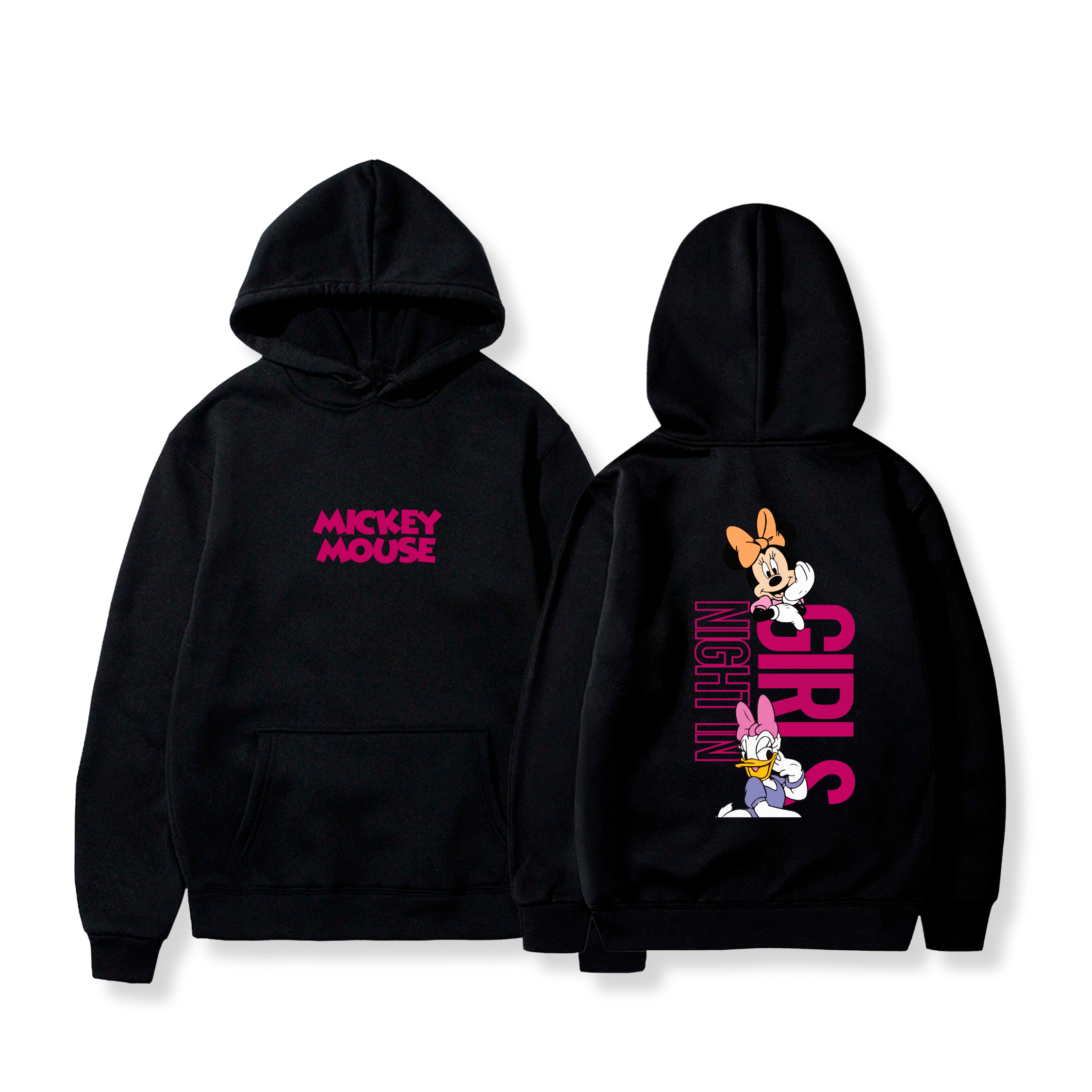 Hoodie Girls Night  6 - Mickey Mouse