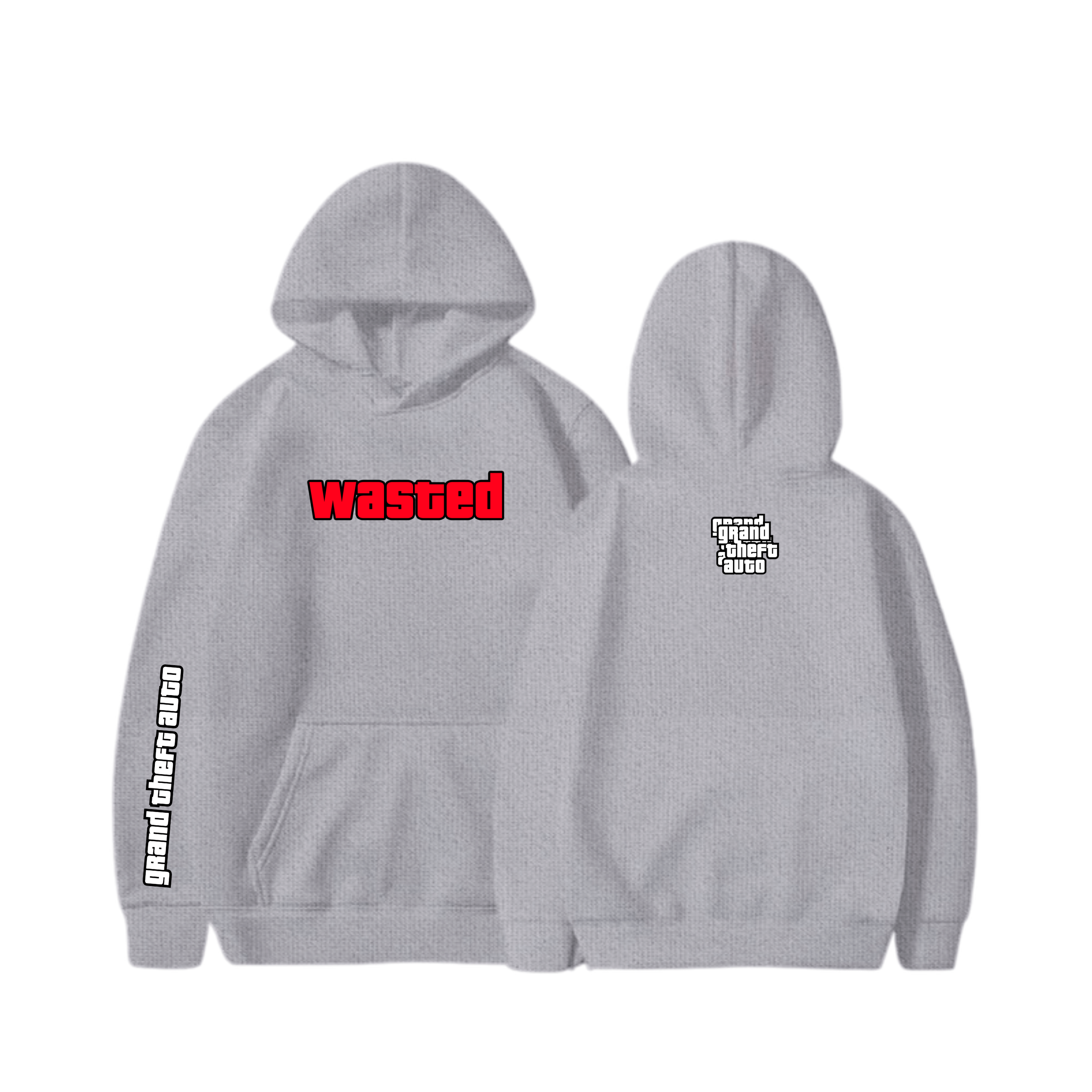 Hoodie Wasted  5 - Grand Theft Auto