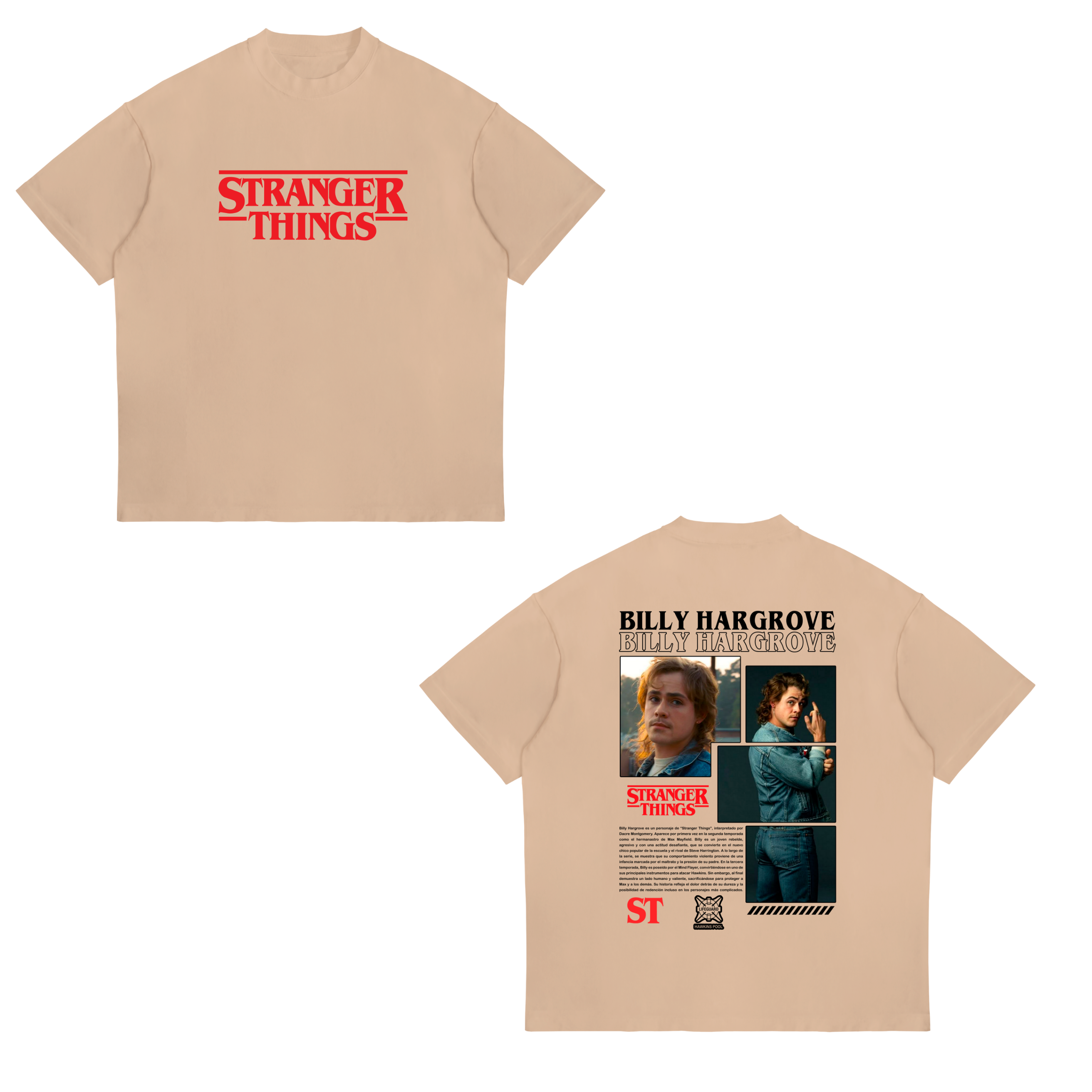 Camisa Billy Hargrove 65 - Stranger things