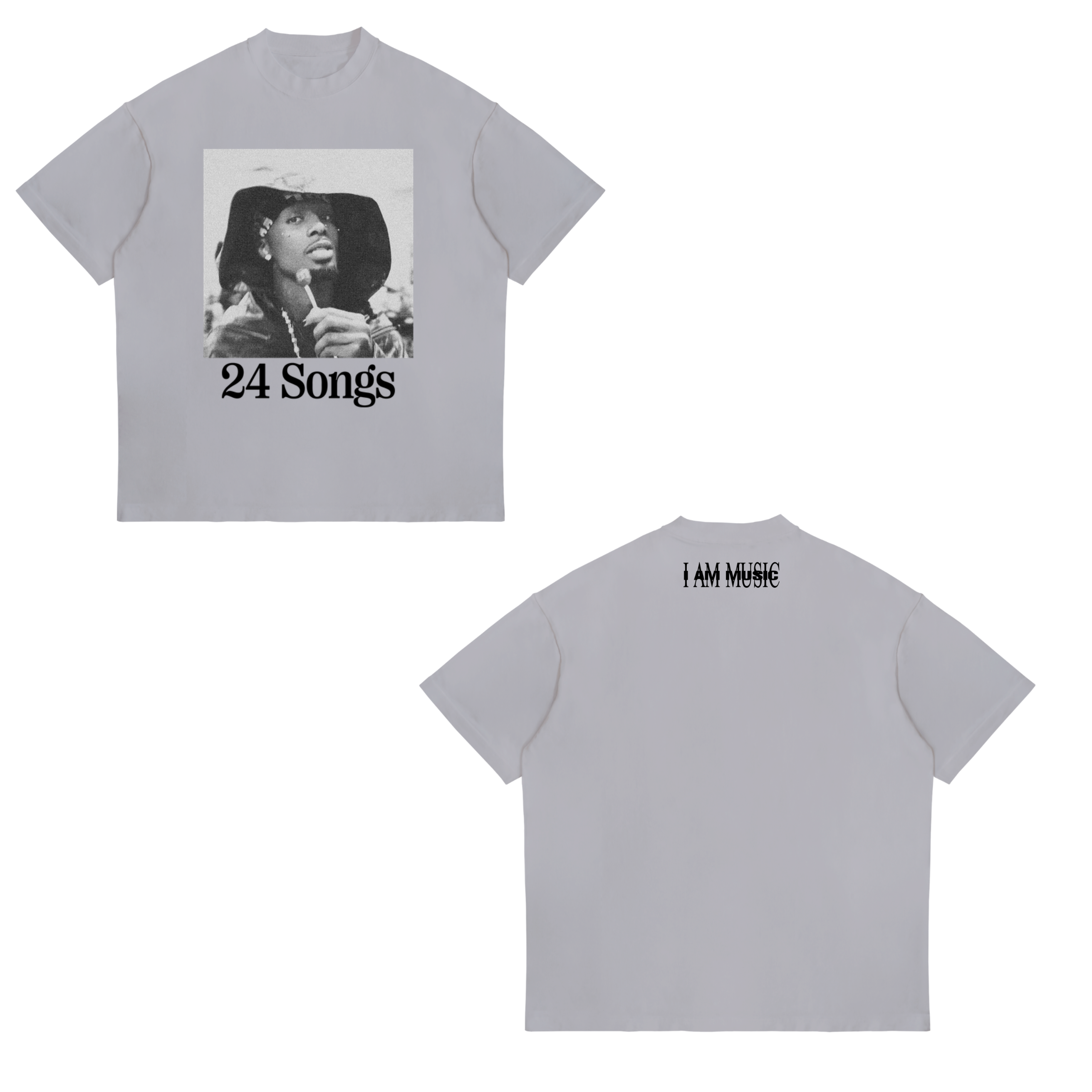 Camisa 24 Songs 8 - Playboi Carti