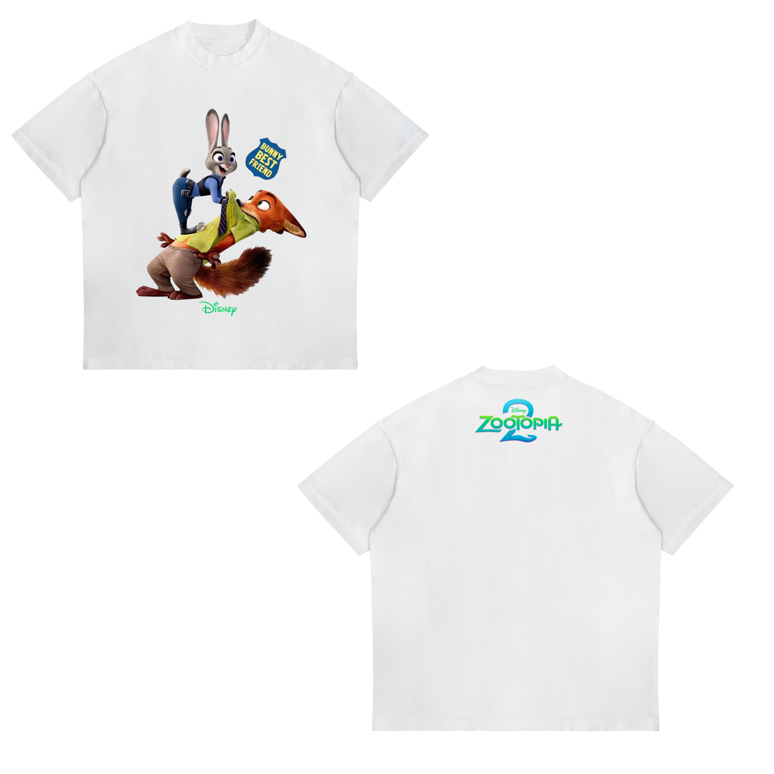 Camisa Nick Wilde, Judy Hopps 3 - Zootopia