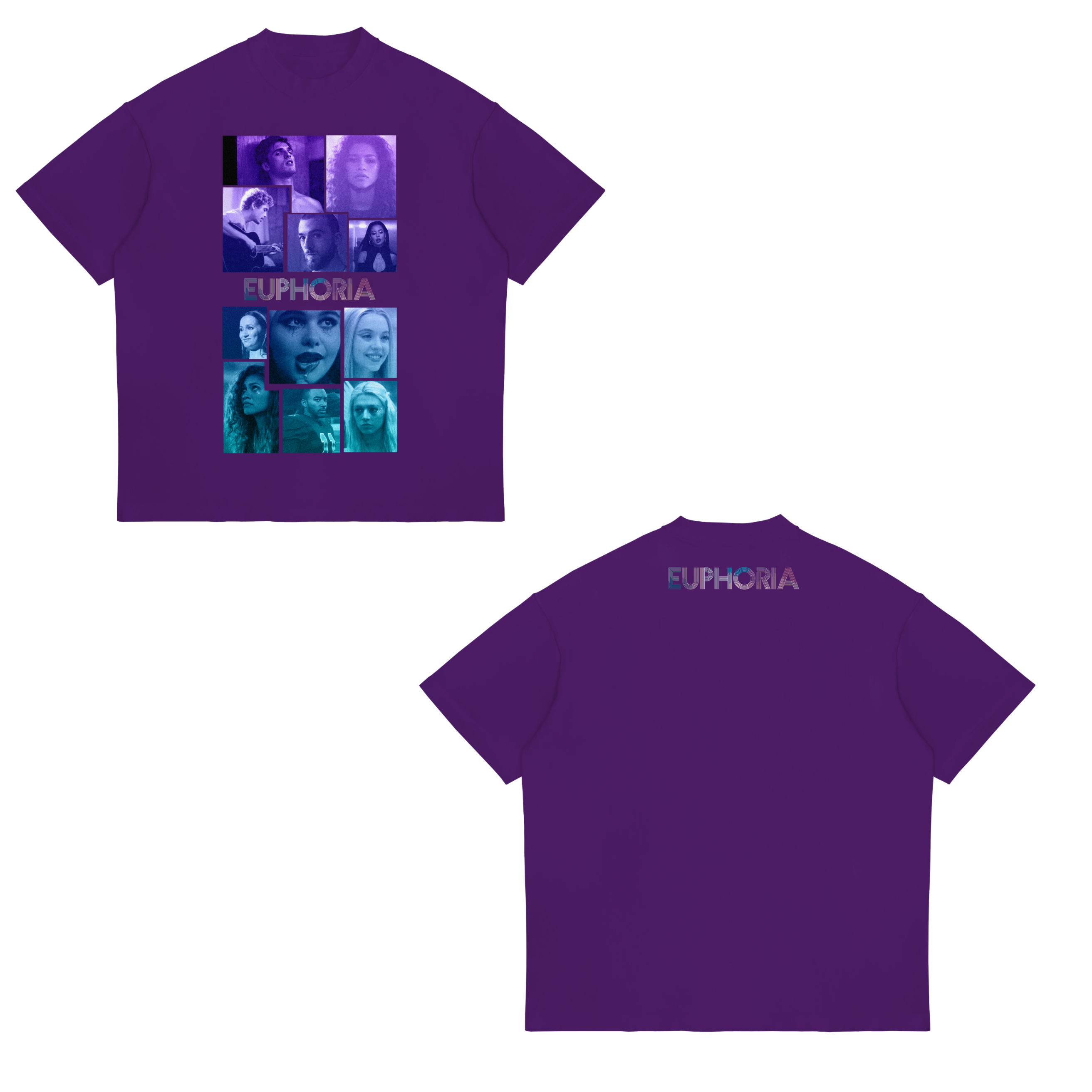 Camisa Poster collage  9 - Euphoria