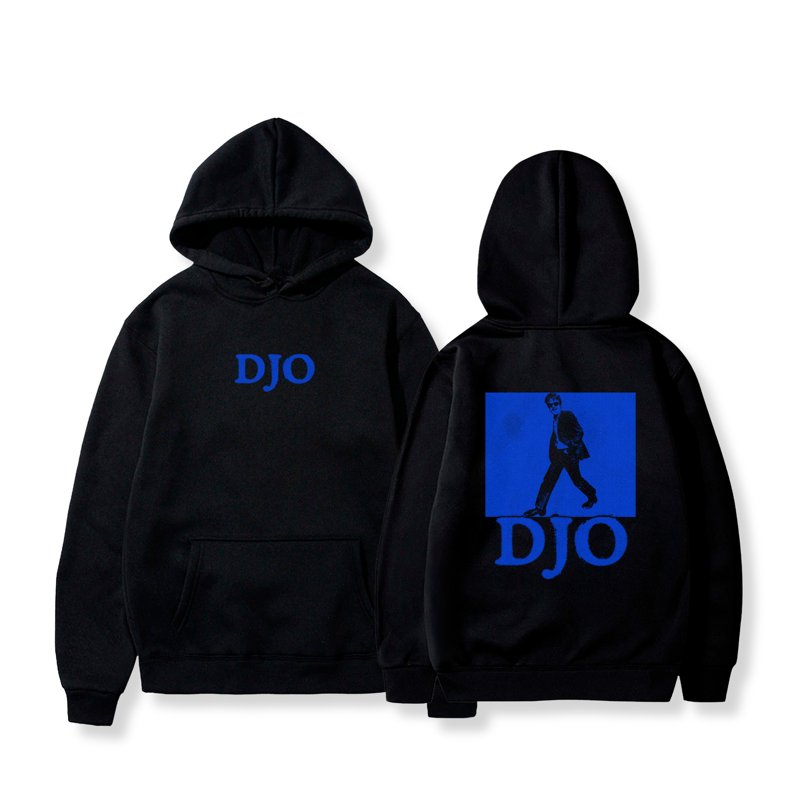 Hoodie Djo Retro-Vibe Print 8 - Djo