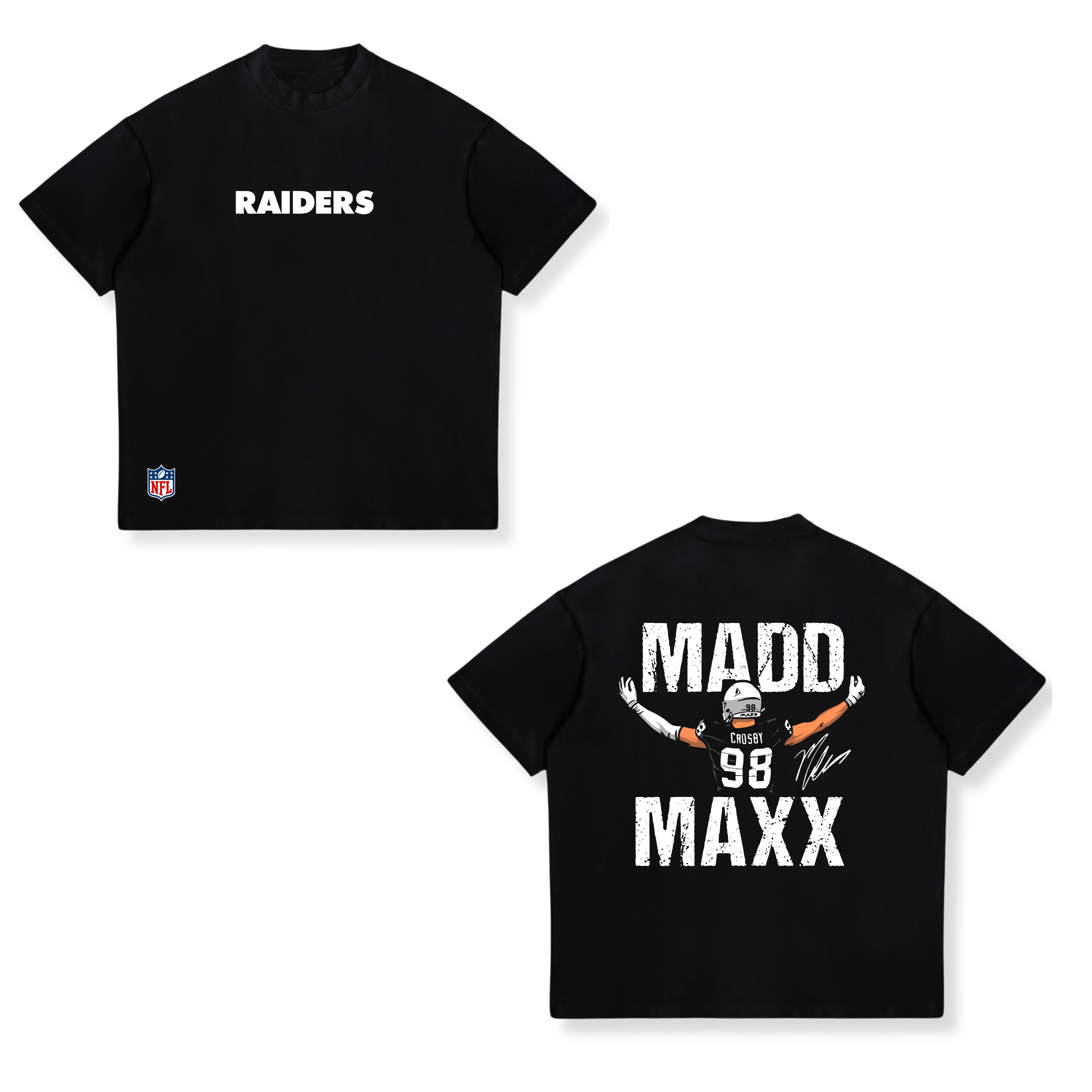 Camisa Maxx Crosby 10 - Las Vegas Raiders