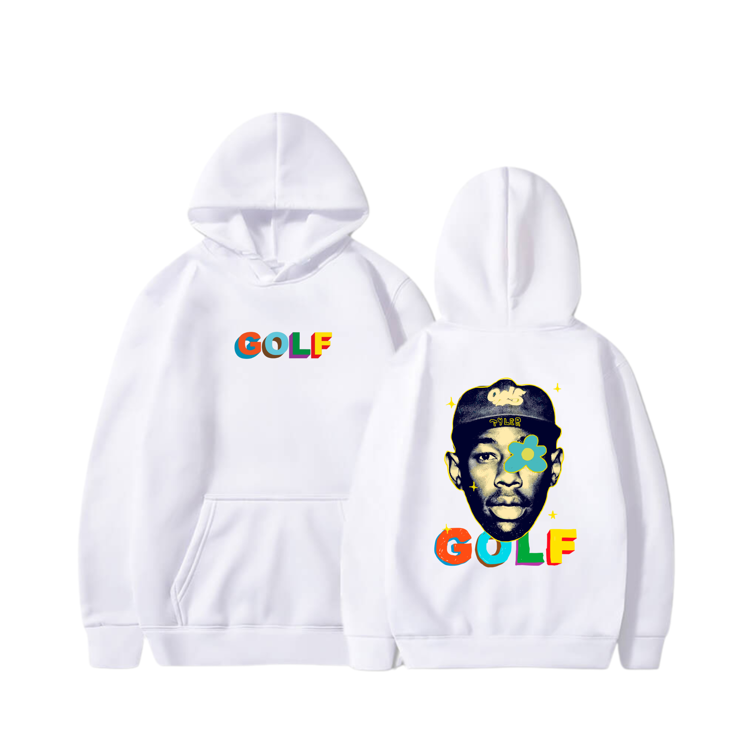 Hoodie Golf Wang face  7 - Tyler, the Creator