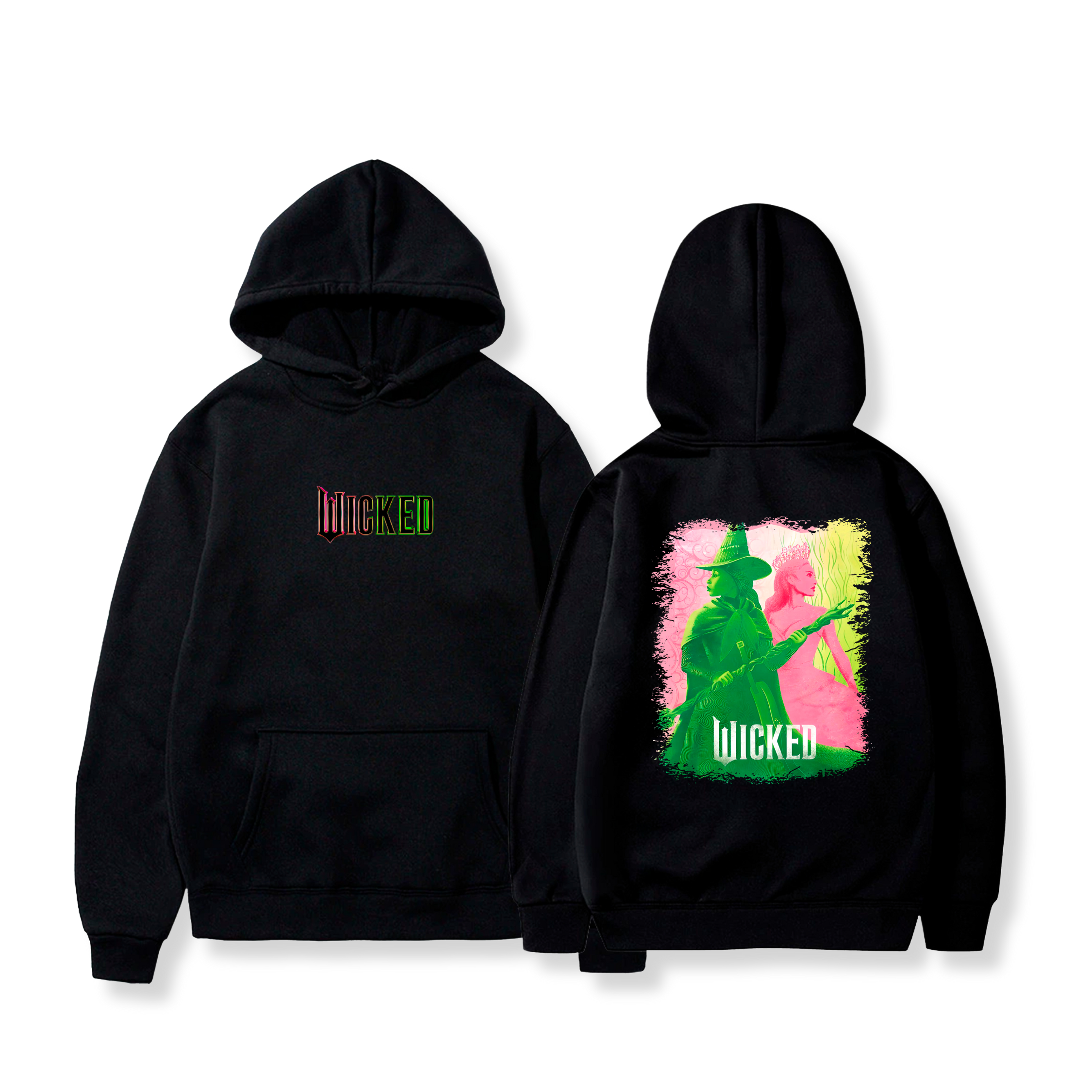 Hoodie Elphaba y Glinda 8 - Wicked