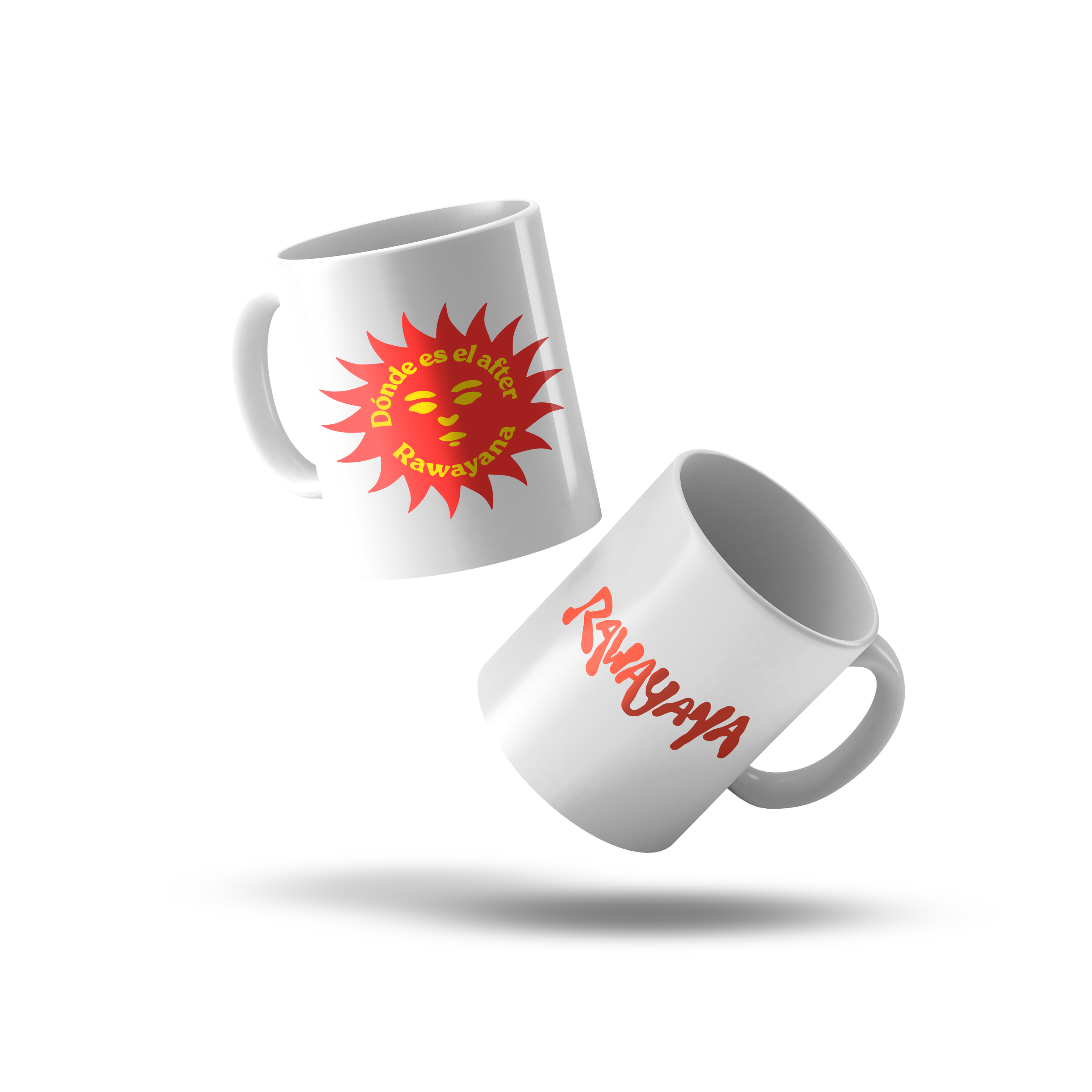 Taza ¿Dónde es el after? 12 - Rawayana