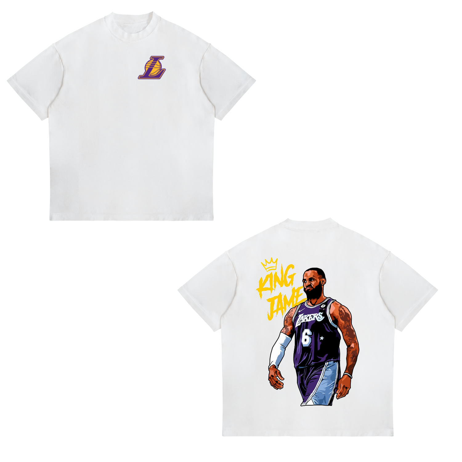 Camisa 2 - Los Angeles Lakers