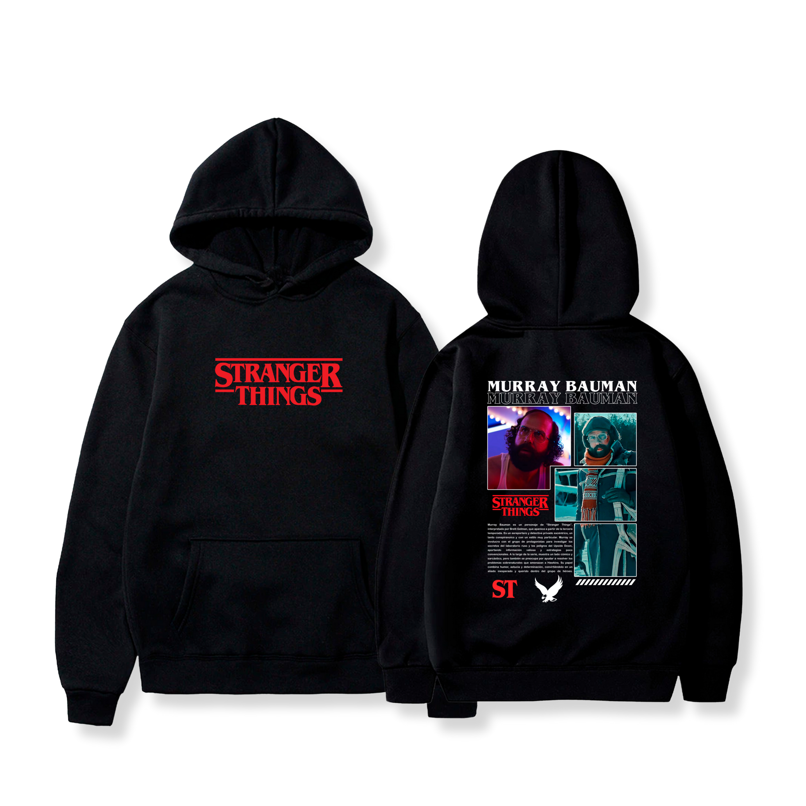 Hoodie Murray Bauman 69 - Stranger things