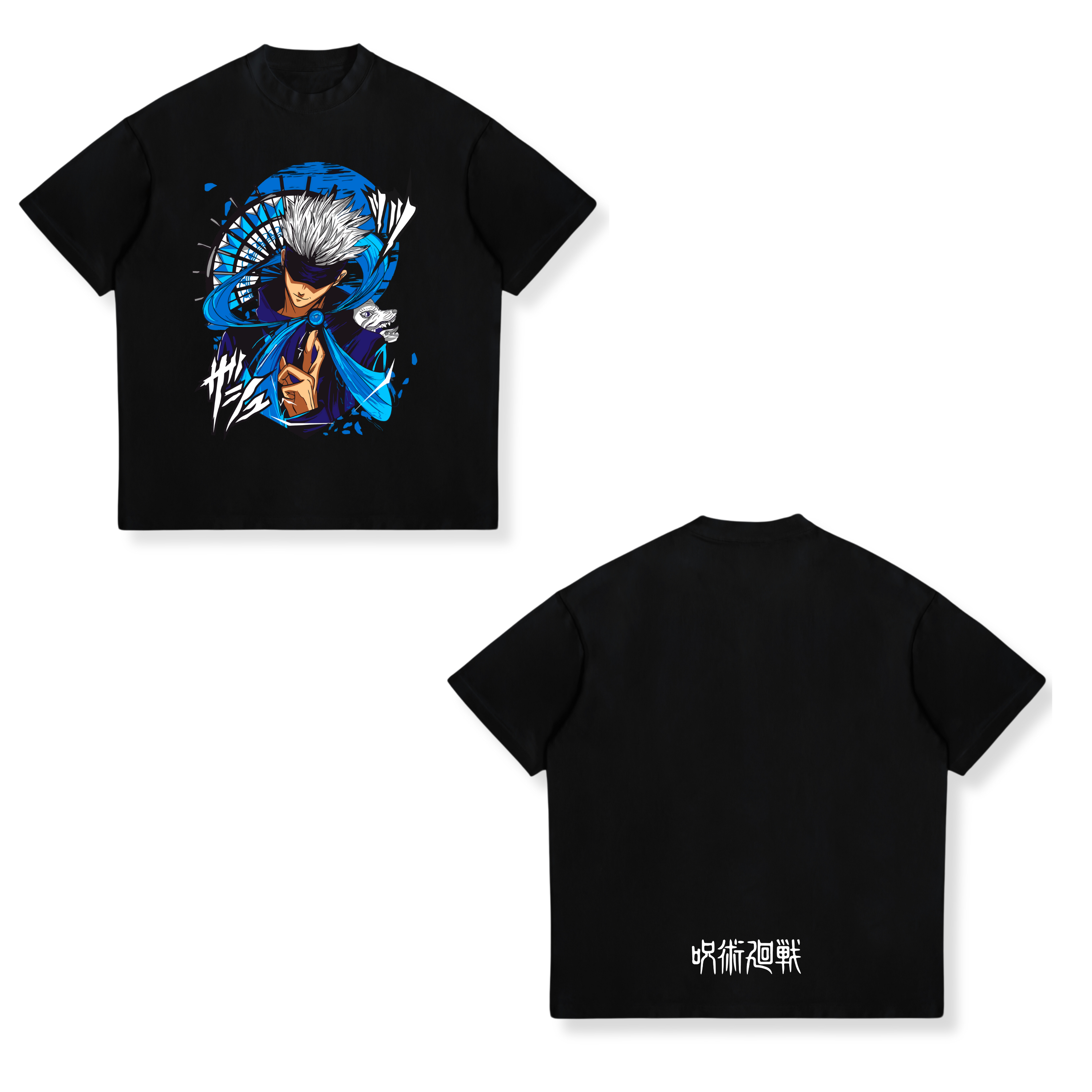 Camisa Satoru Gojō 43 - Jujutsu Kaisen