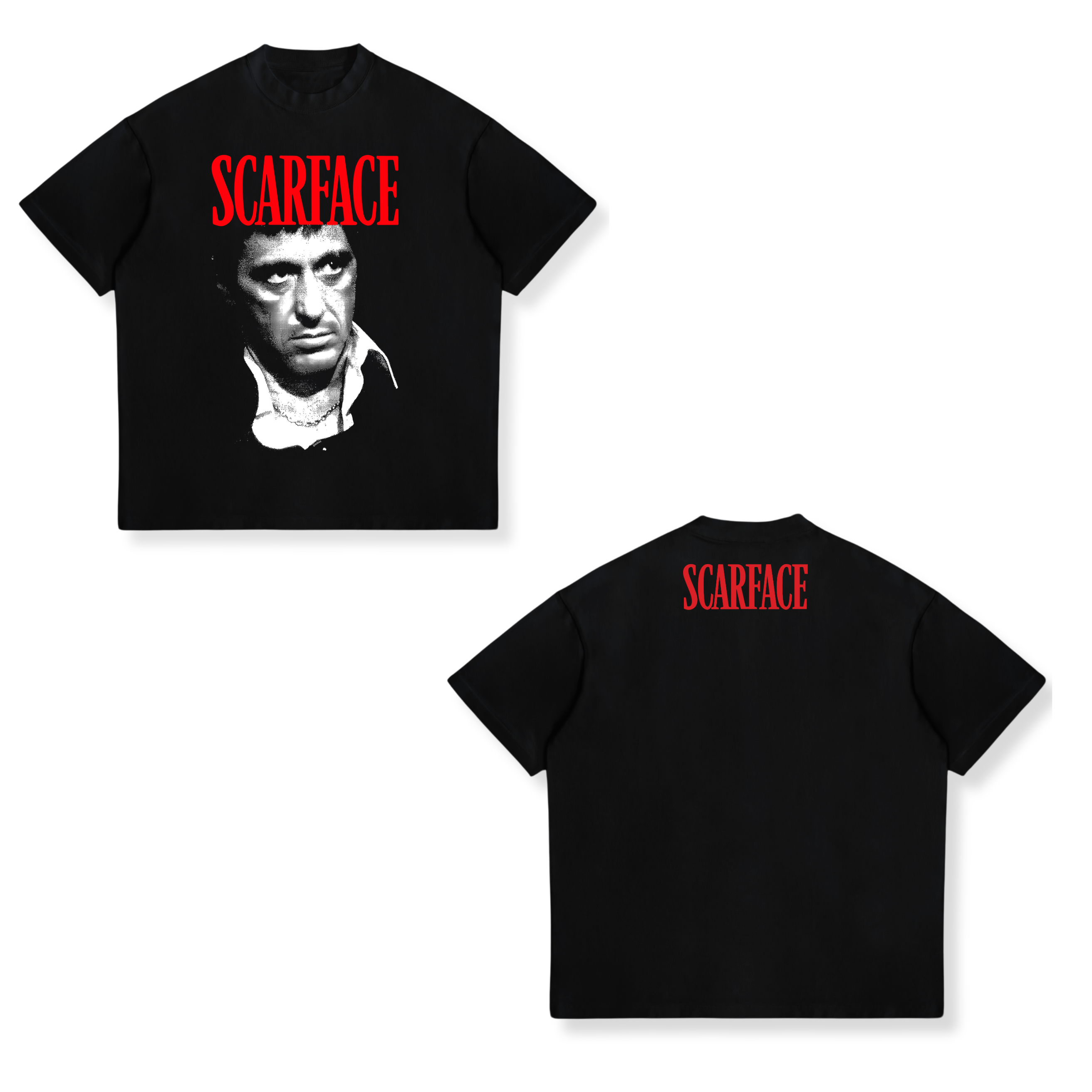 Camisa Tony Montana face 16 - Scarface