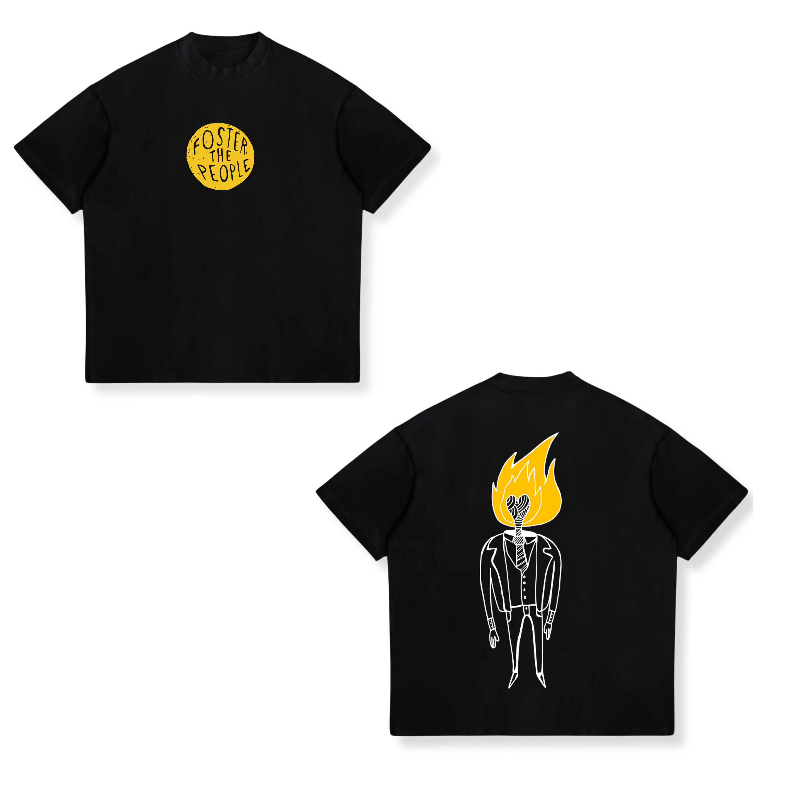 Camisa Foster The People  7 - Torches