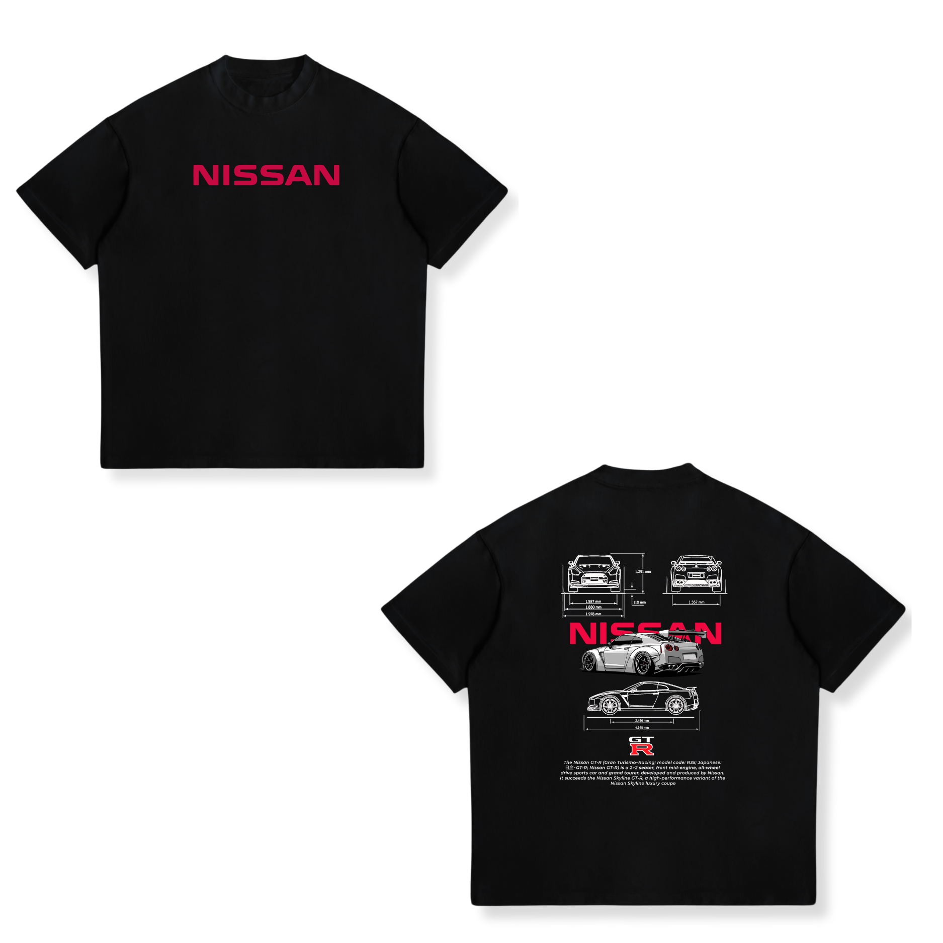 Camisa Skyline GT-R 7 - Nissan