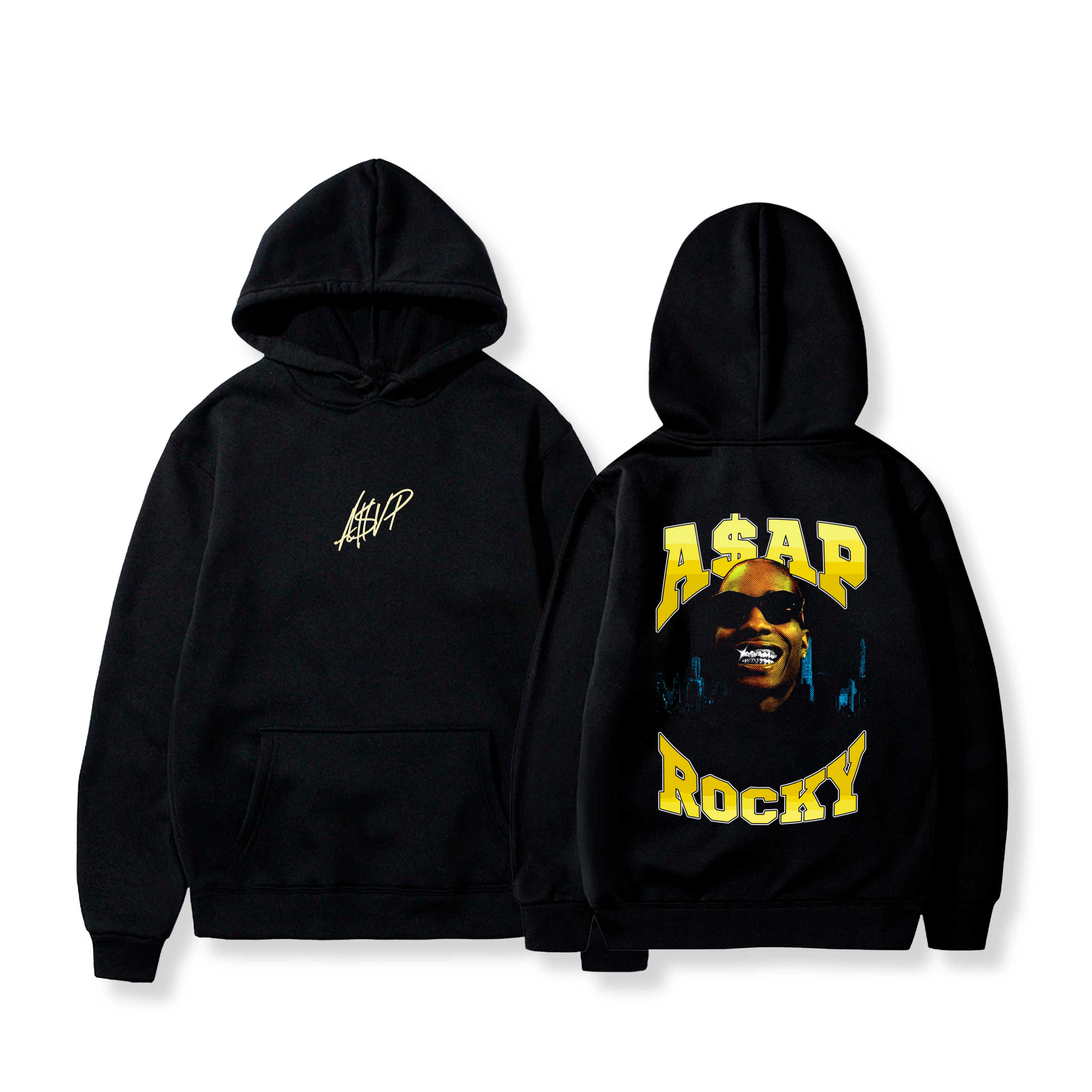 Hoodie Rostro 13 - A$AP Rocky