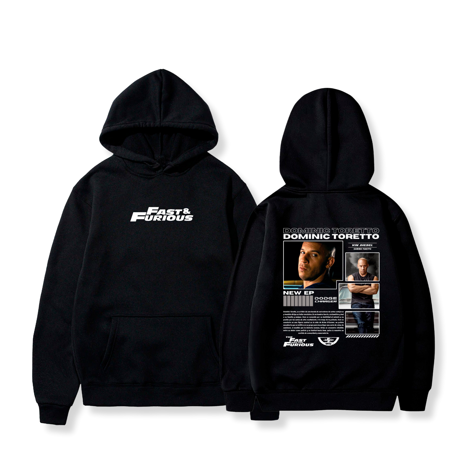 Hoodie Dominic Toretto 7 - Fast And Furious