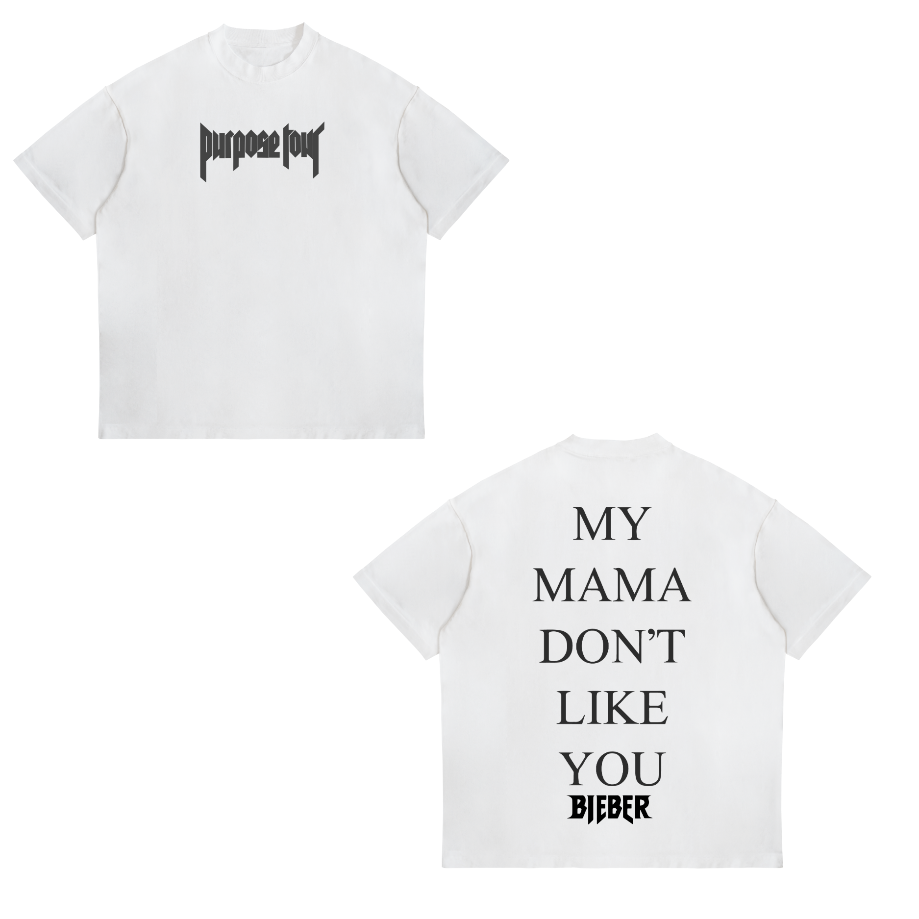 Camisa Purpose 5 - Justin Bieber