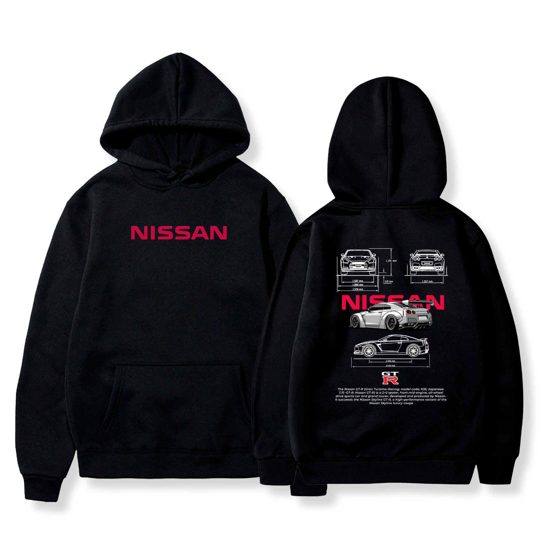 Hoodie Skyline GT-R 7 - Nissan