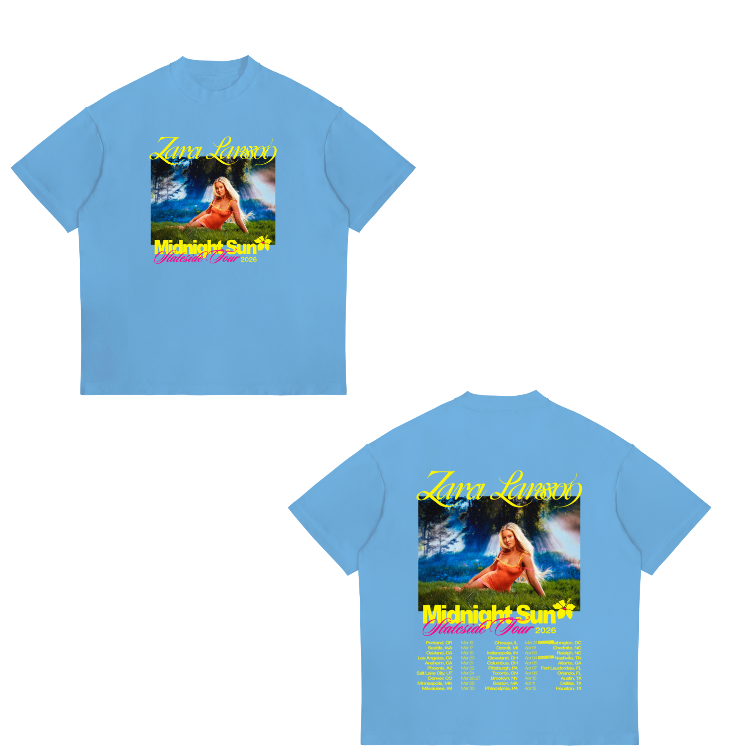 Camisa Midnight Sun Tour 3 - Zara Larsson