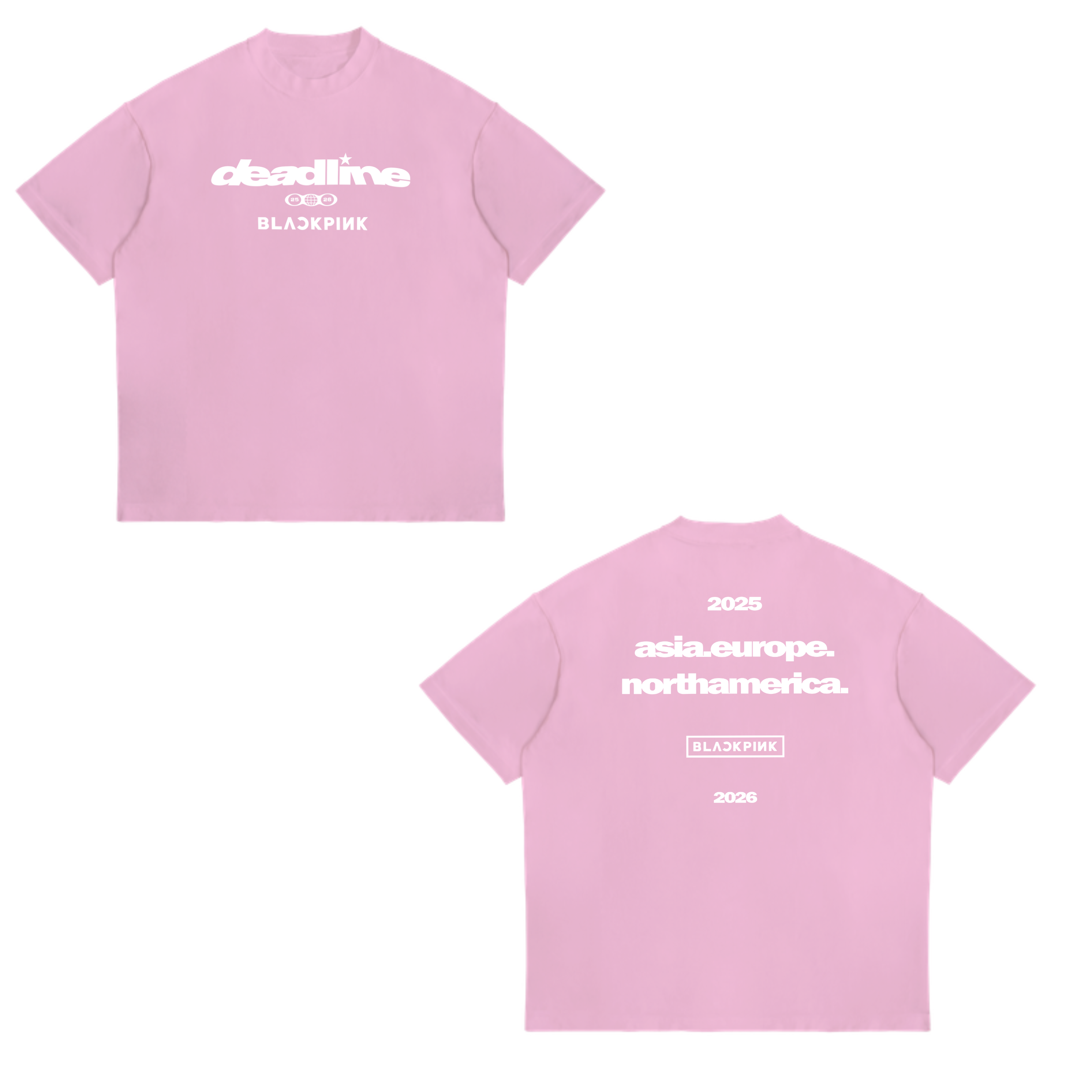 Camisa Deadline World Tour 10 - Blackpink