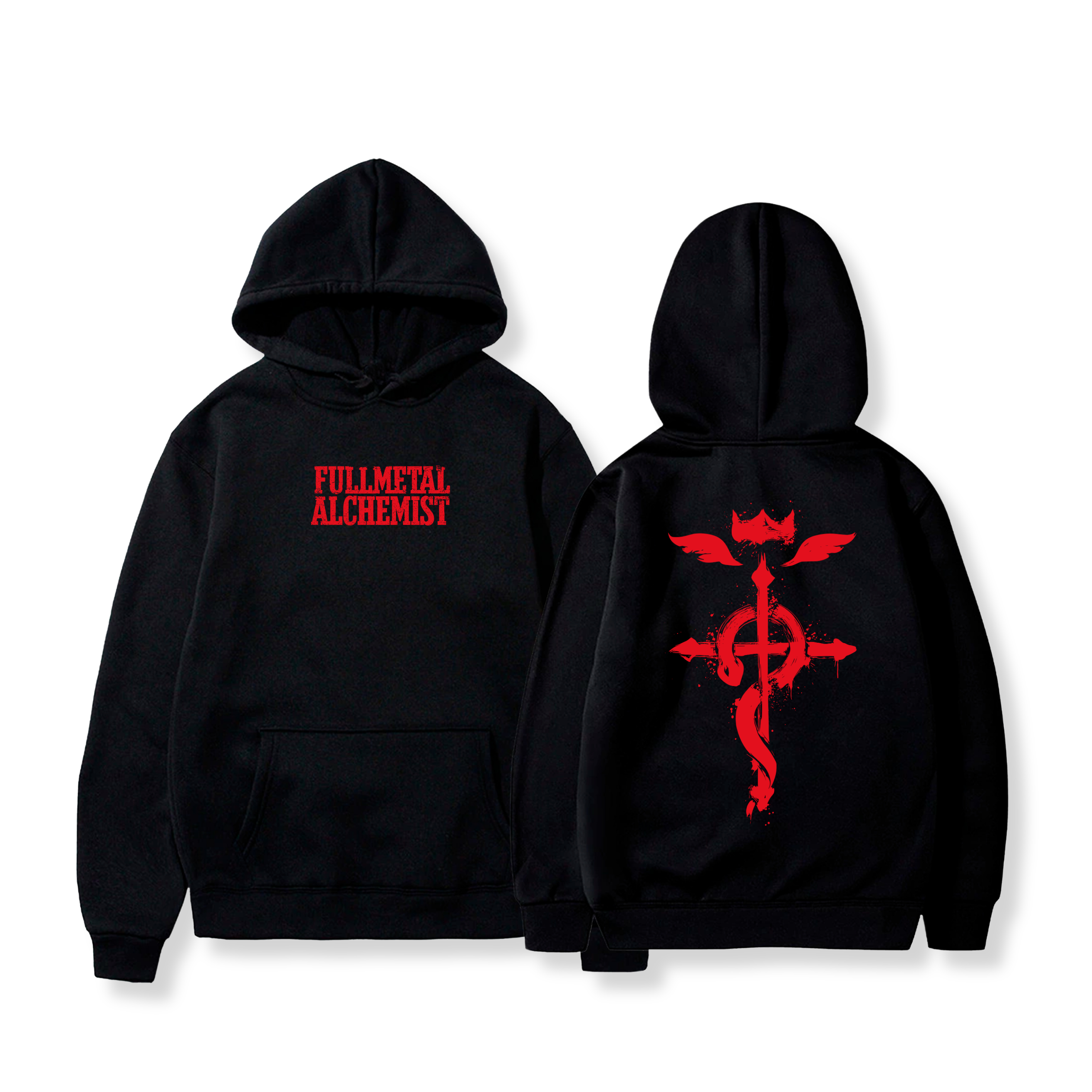 Hoodie Cruz de Flamel 12 - Full Metal Alchemist