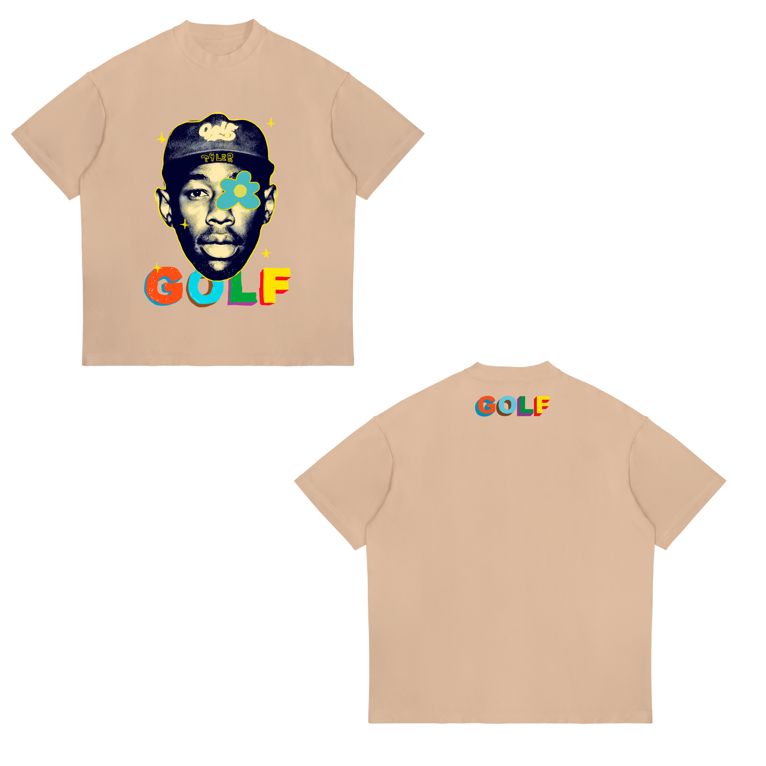 Camisa Golf Wang face  7 - Tyler, the Creator