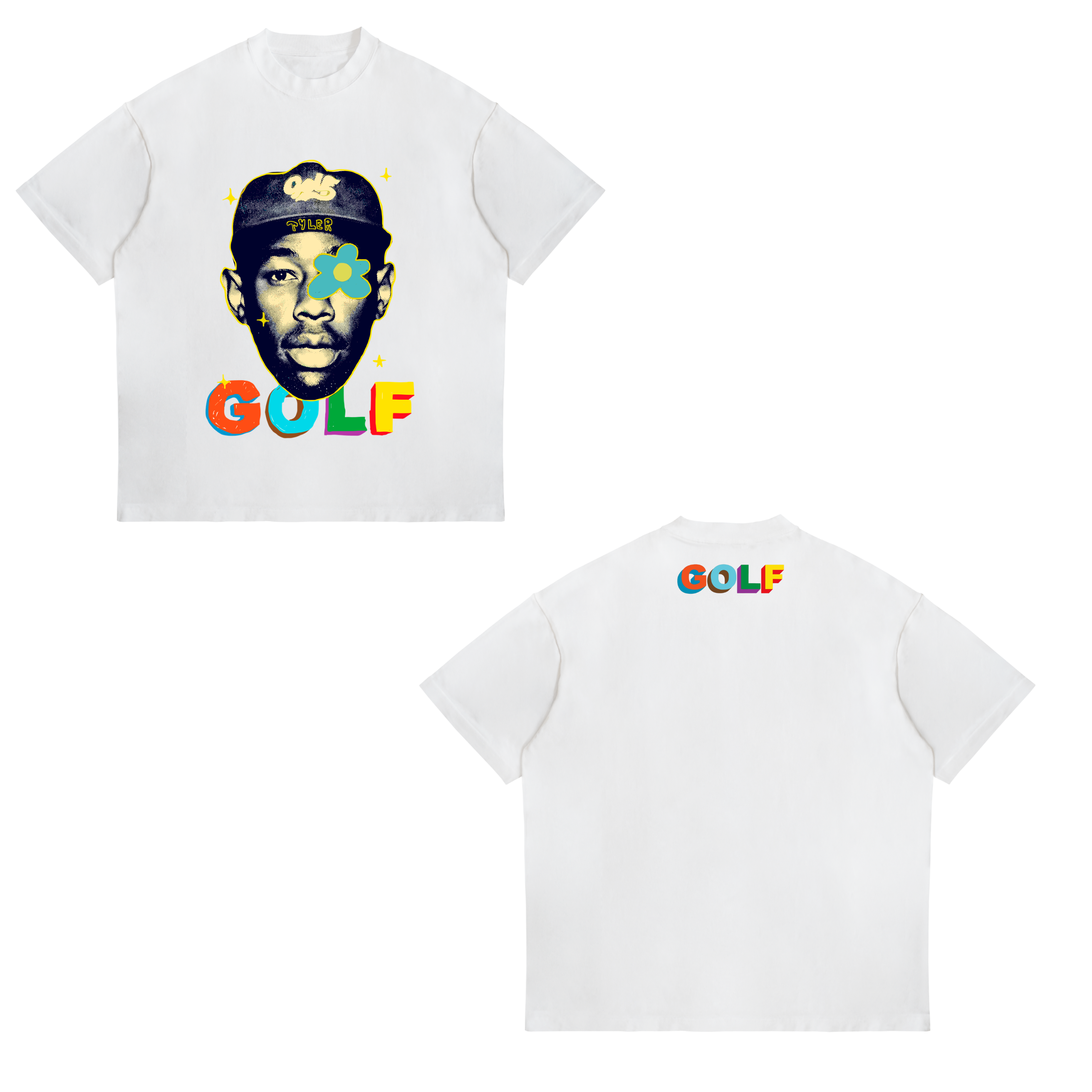 Camisa Golf Wang face  7 - Tyler, the Creator